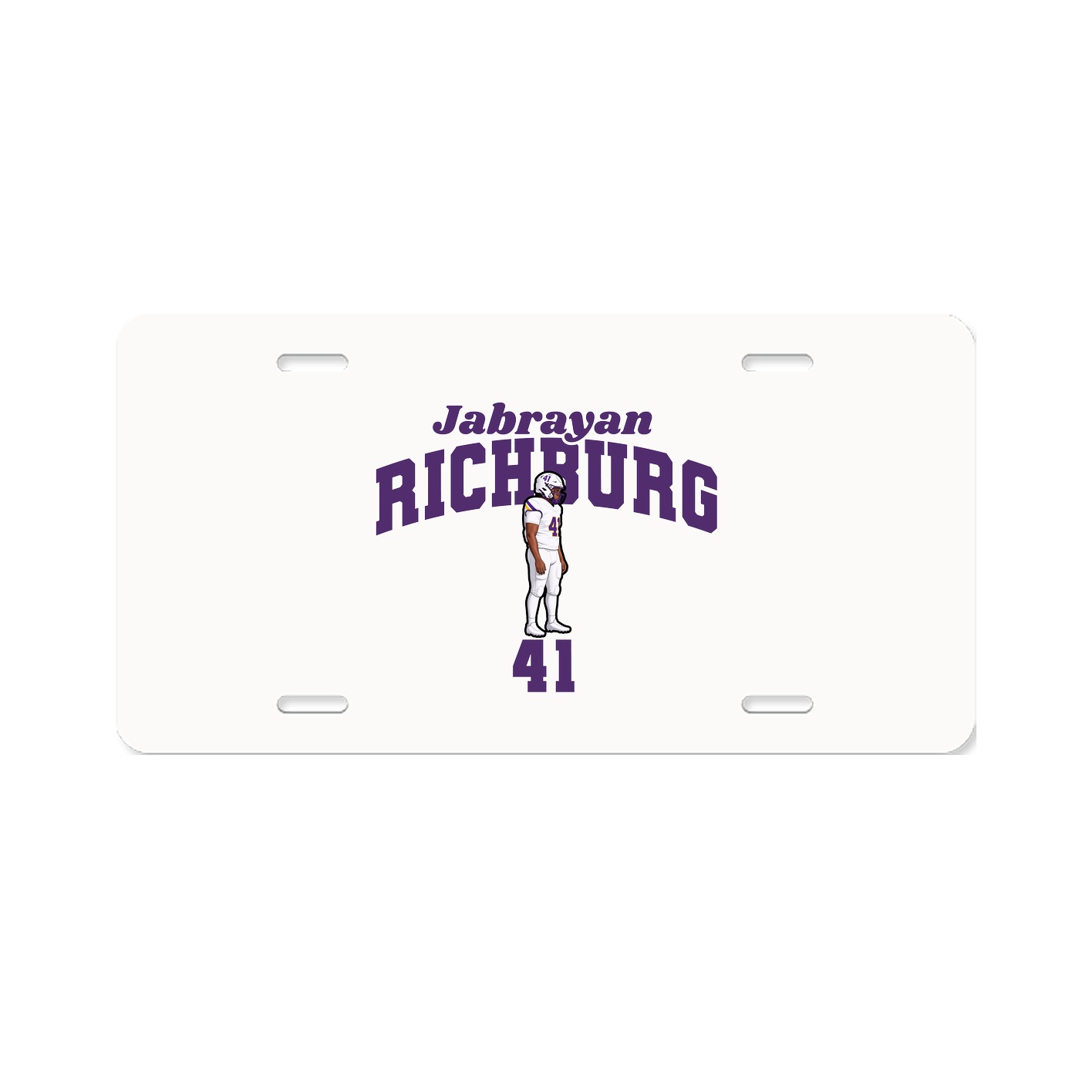 License Plate — Signature Arch in Classic