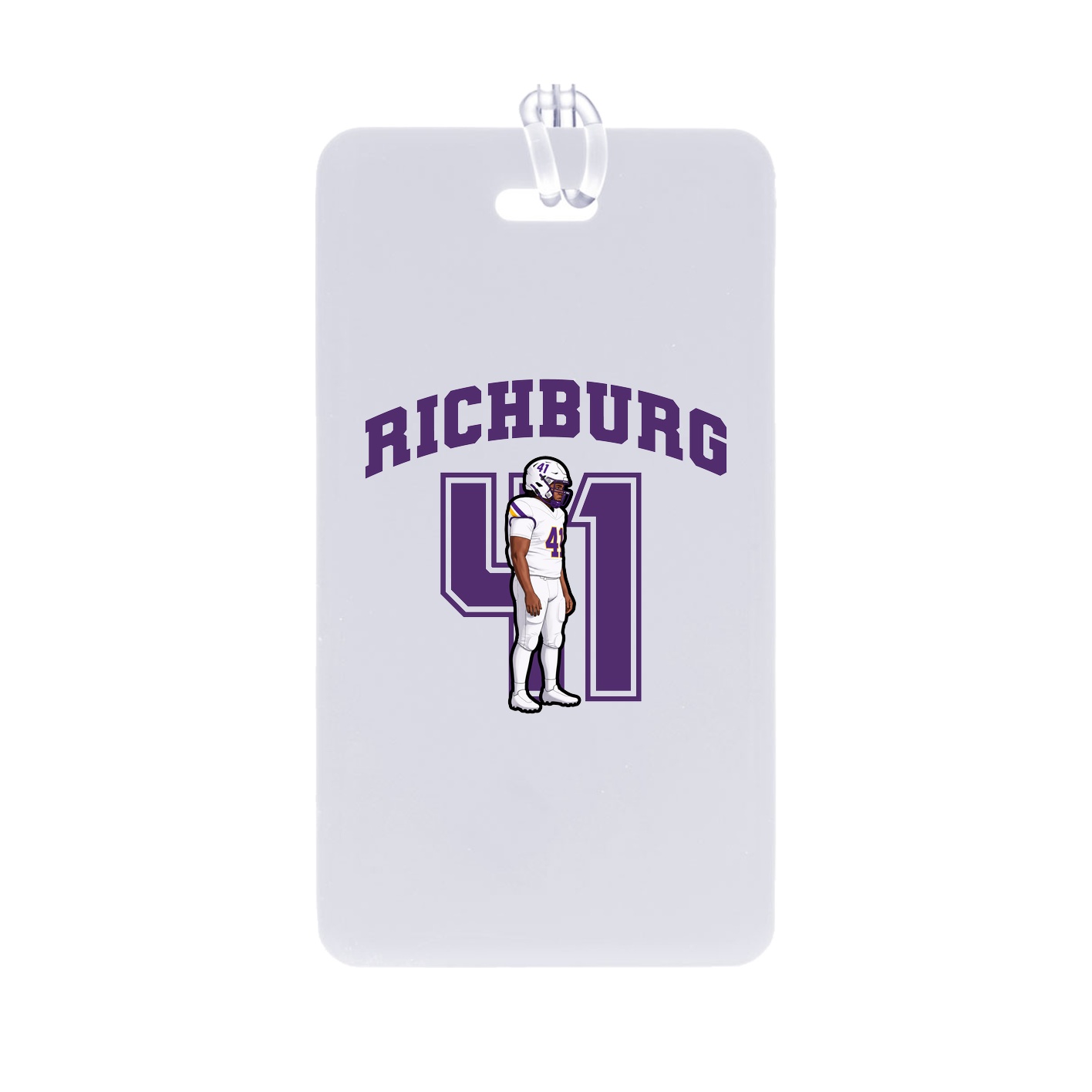 Bag Tag — Number in Classic