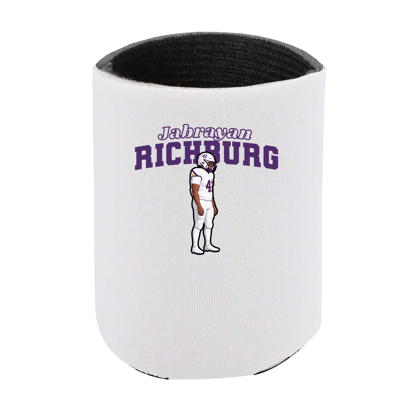 Can Holder — Name Arch in White