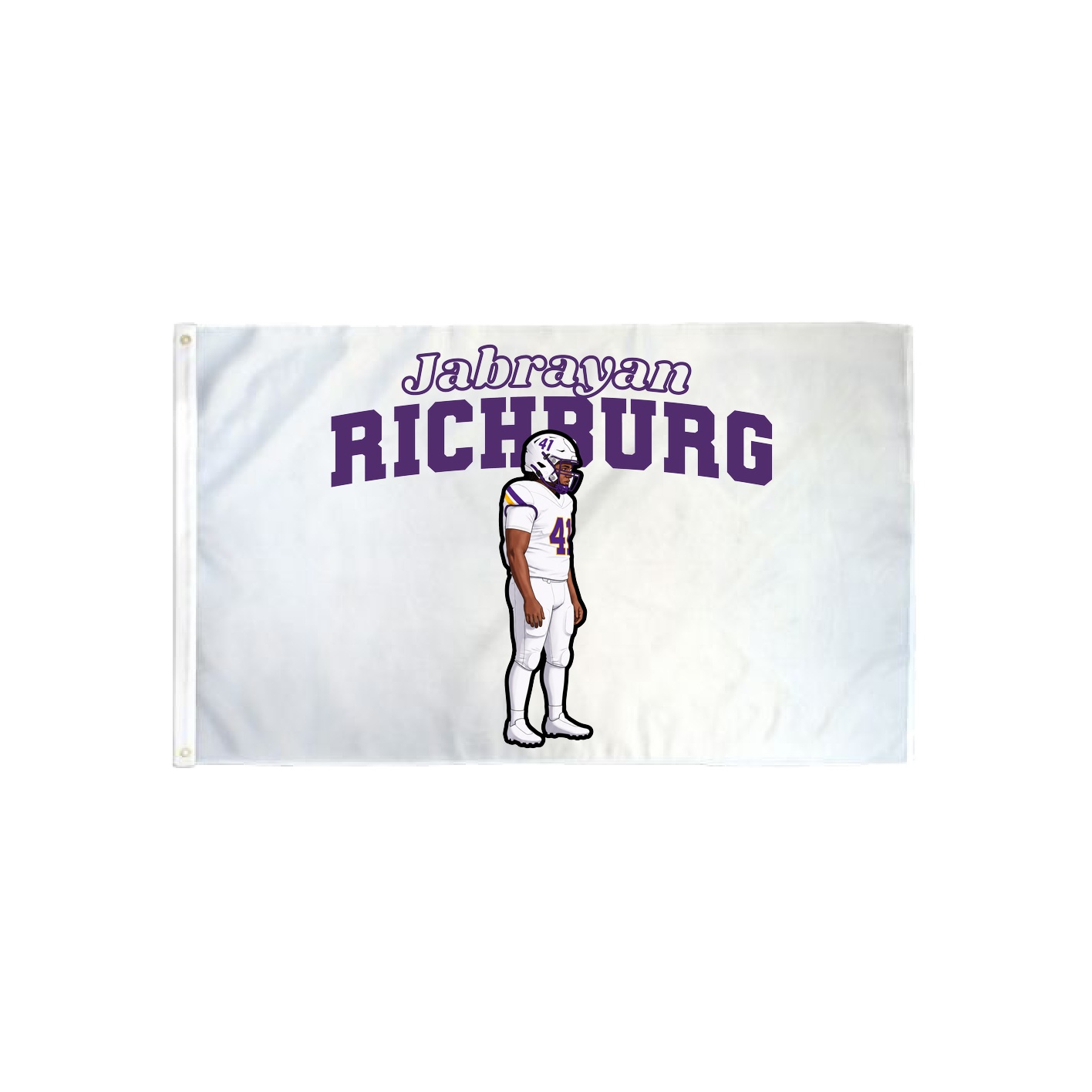 3x5 Flag — Name Arch in Classic