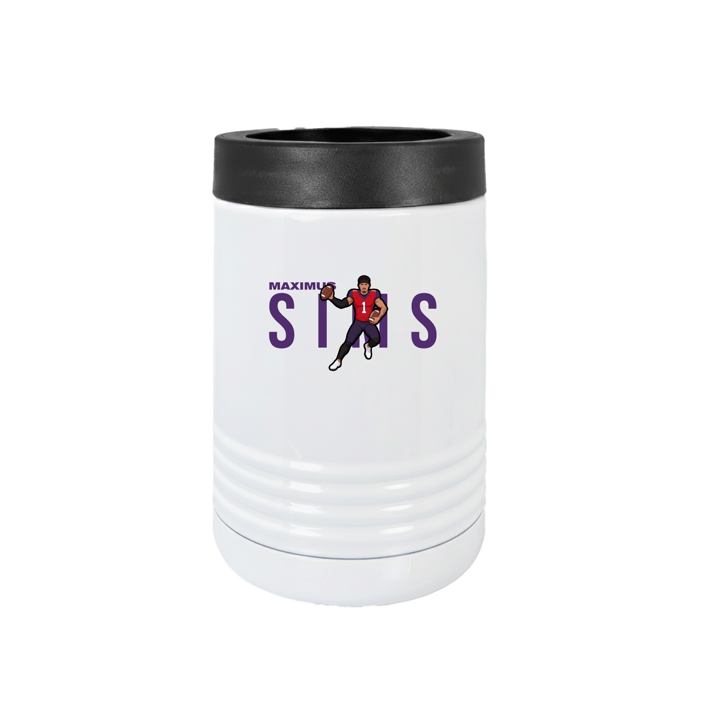 Beverage Holder — Player Name in White