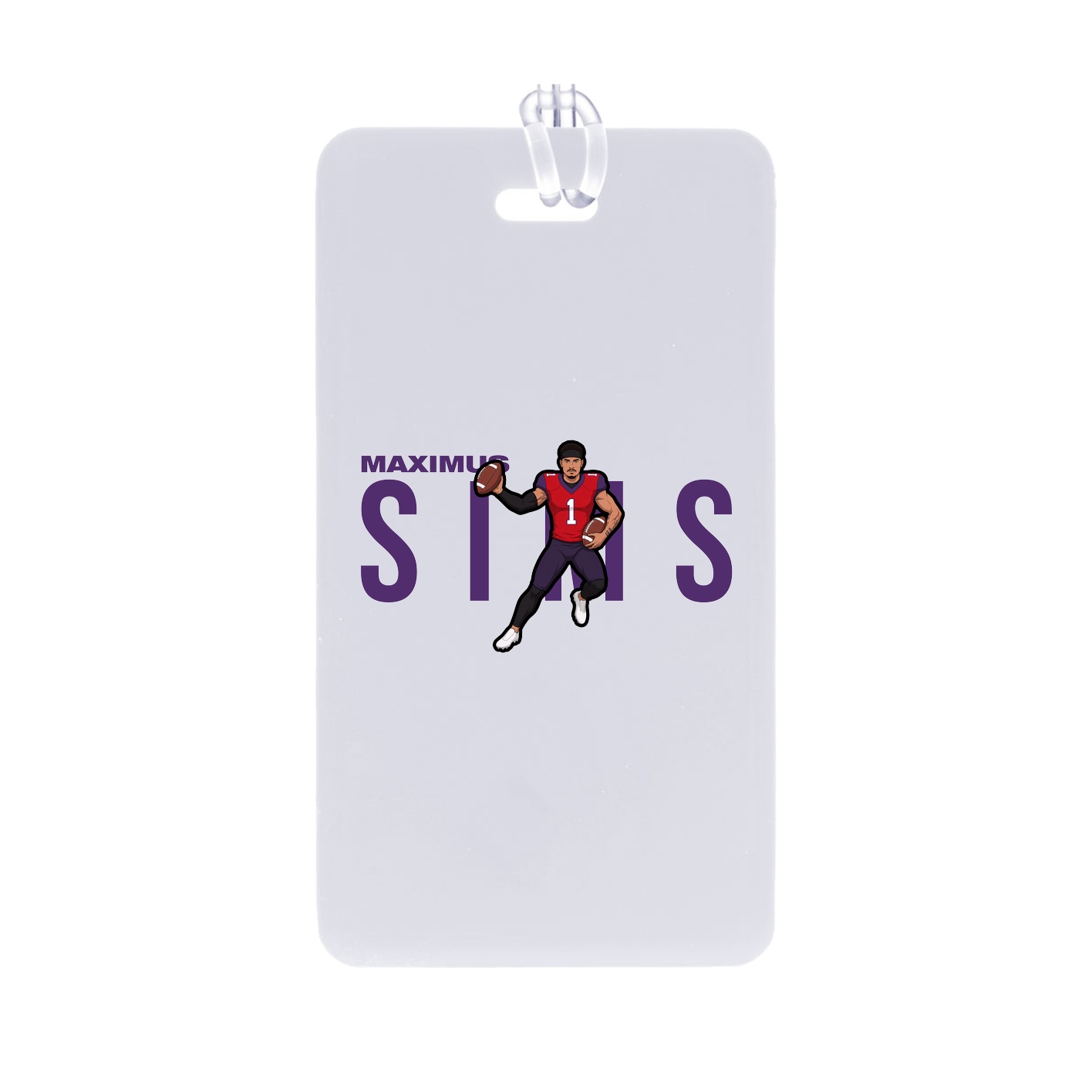 Bag Tag — Player Name in Classic