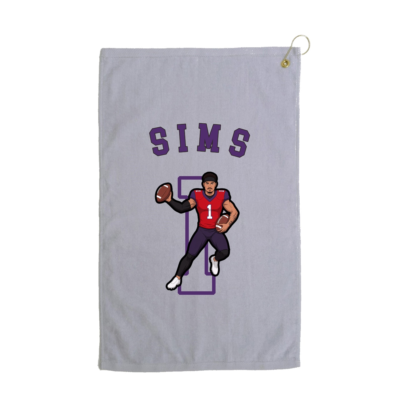 Golf Towel — Shirsey Arch in Grey