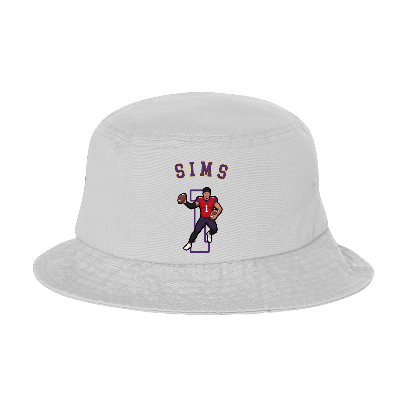 Bucket Cap — Shirsey Arch in White