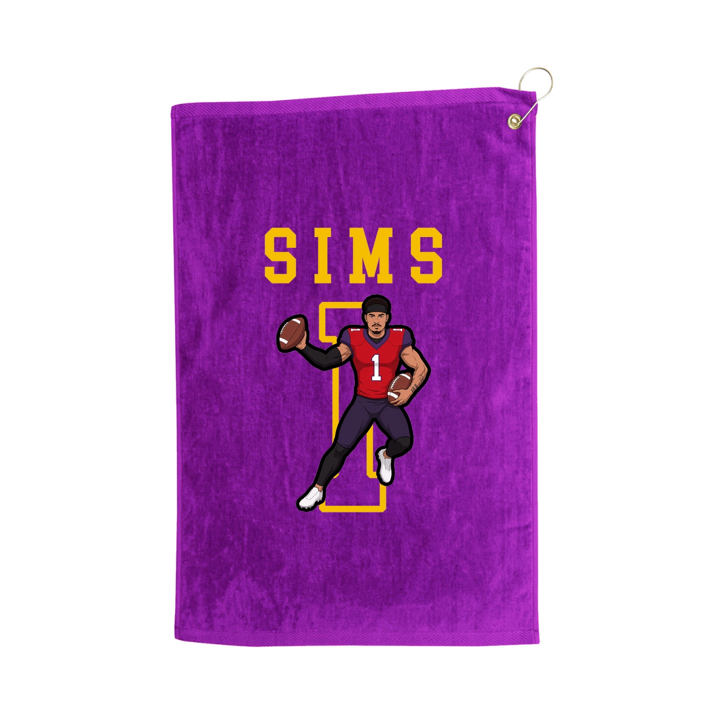 Golf Towel — Shirsey in Purple
