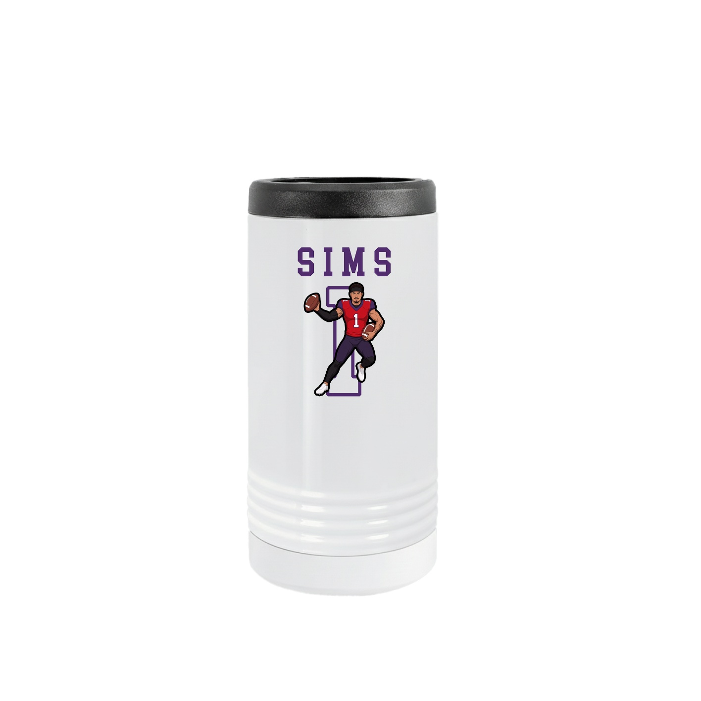 Slim Beverage Holder — Shirsey in White
