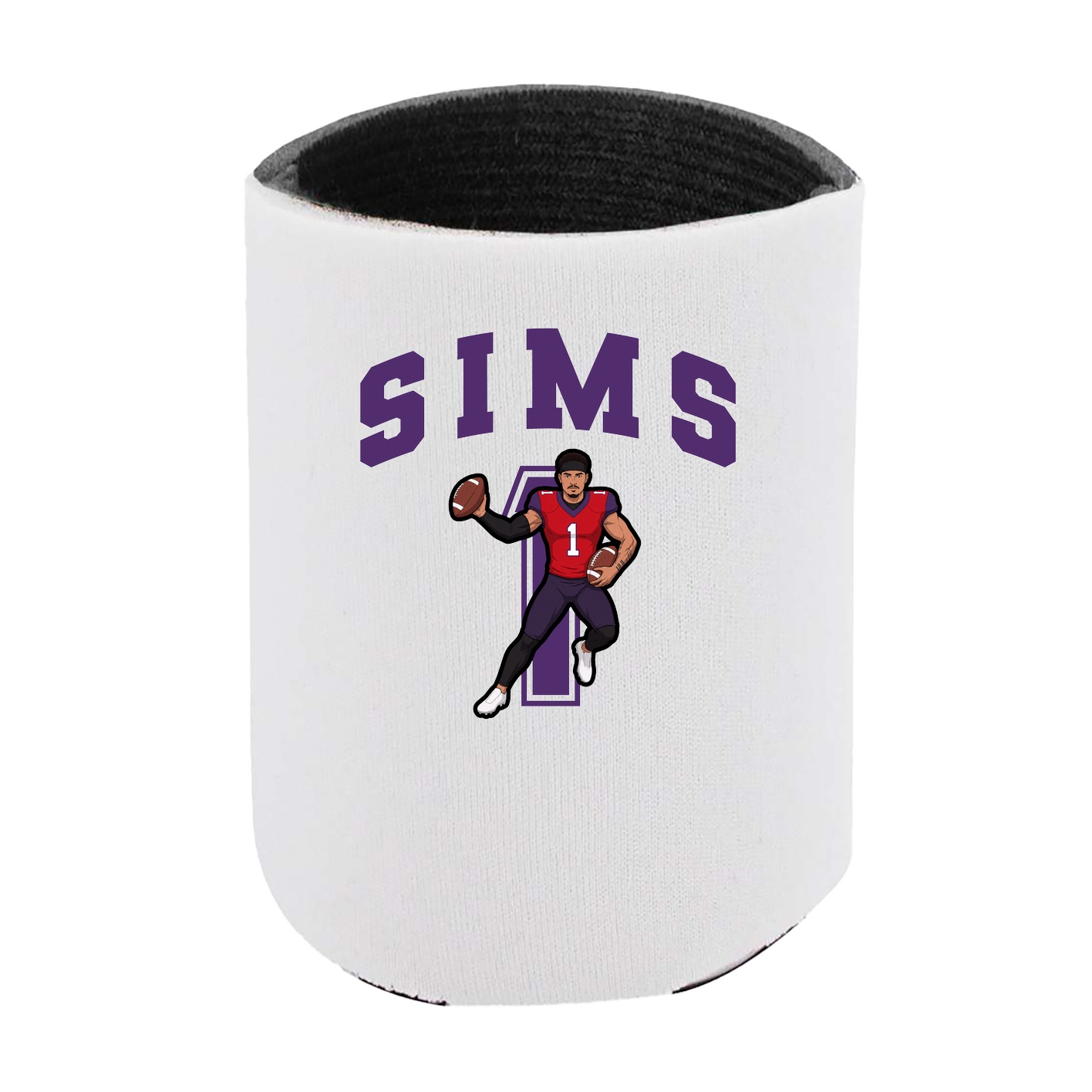 Can Holder — Number in White