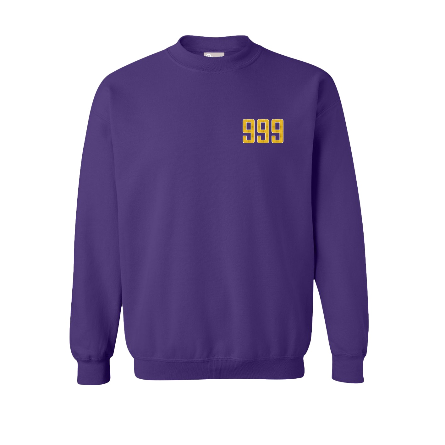 Fleece Crew — Front Shirsy in Purple