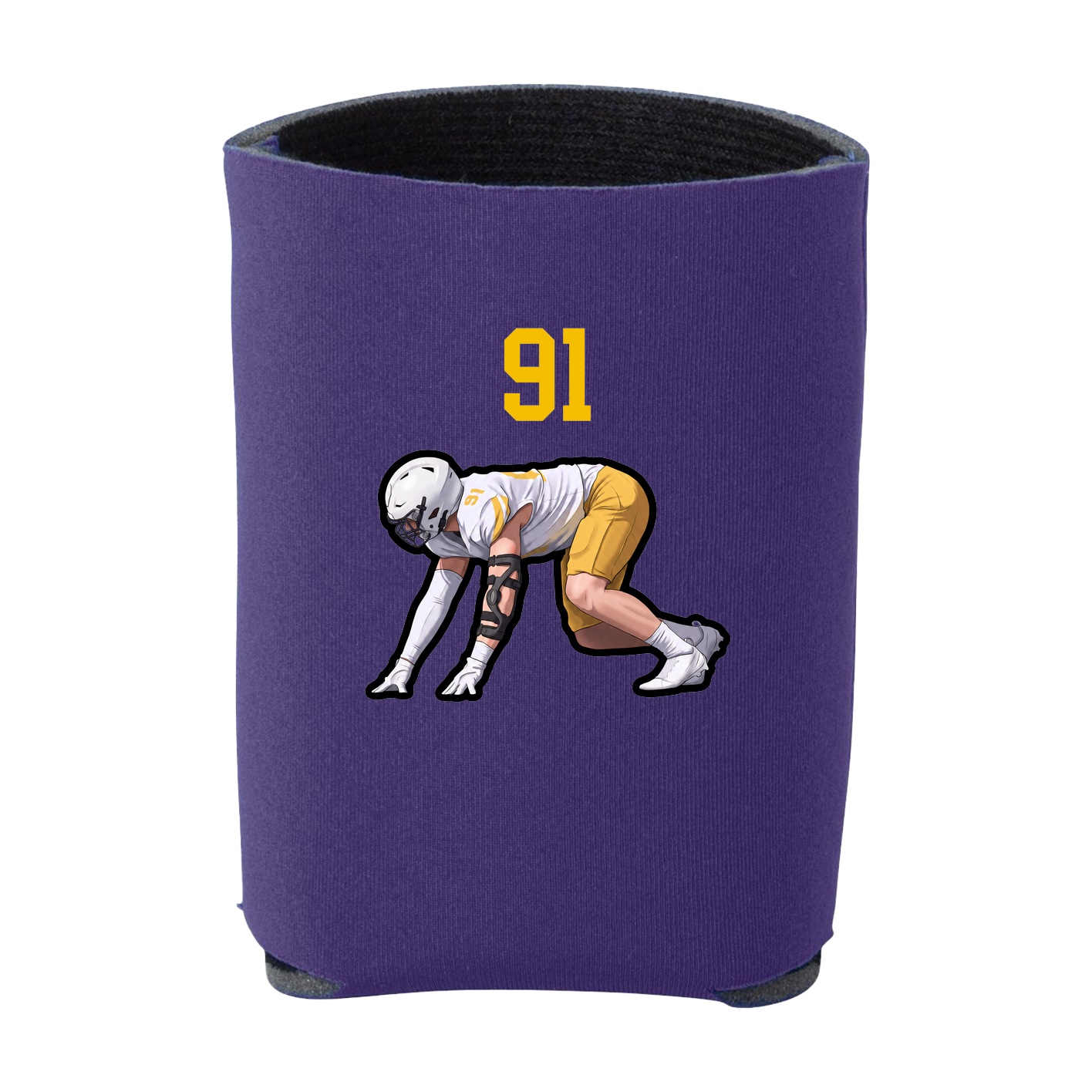 Can Holder — Number Top in Purple