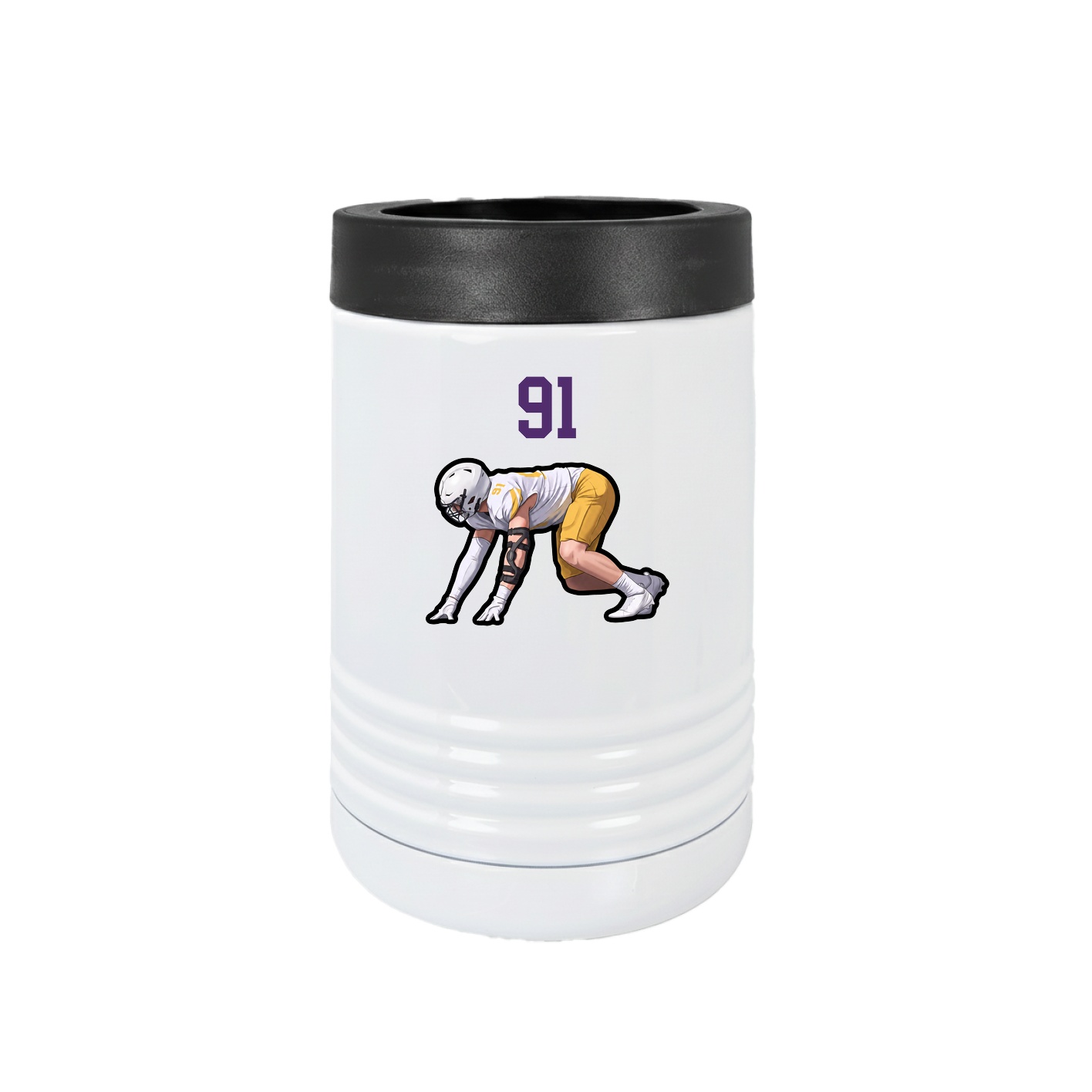 Beverage Holder — Number Top in White