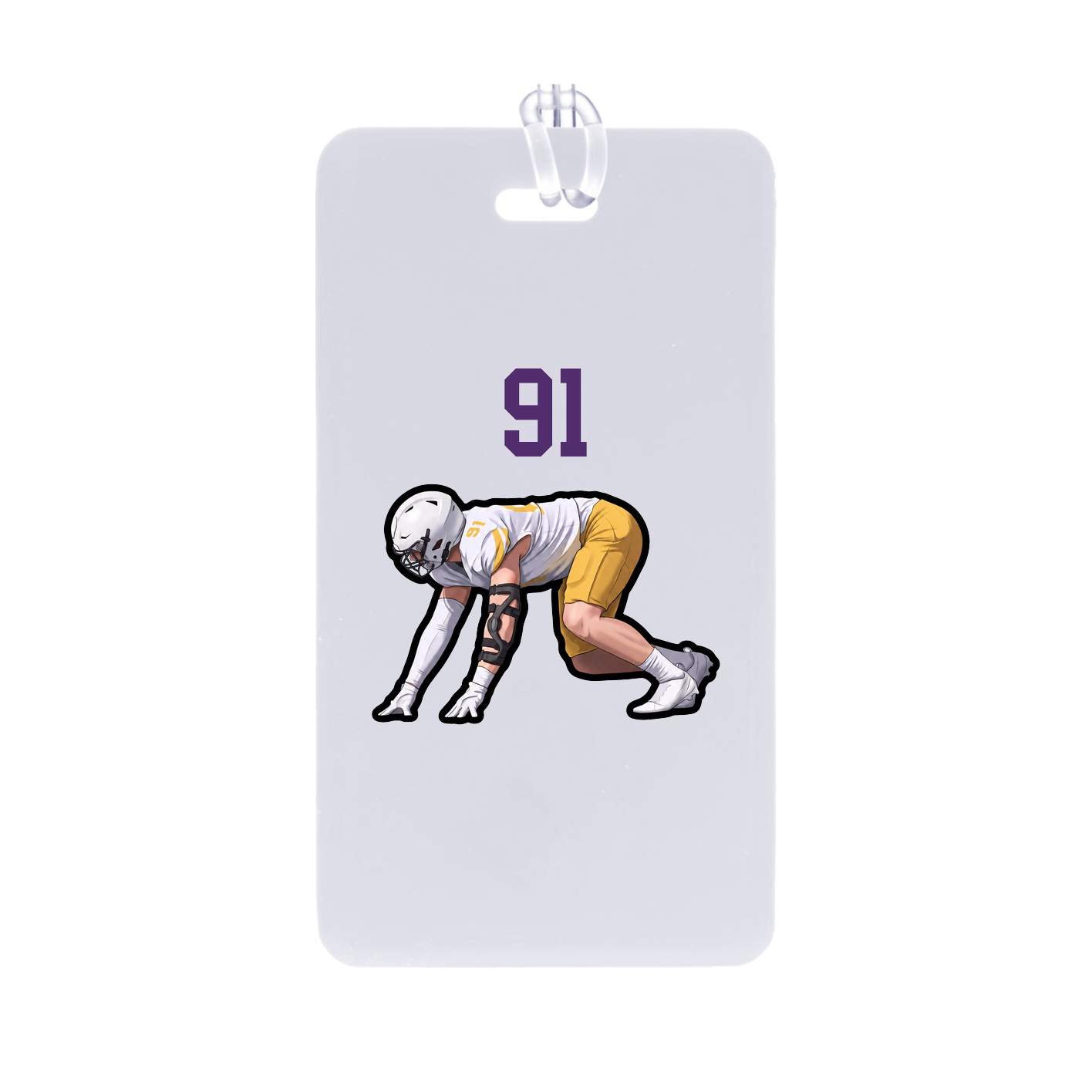 Bag Tag — Number Top in Classic