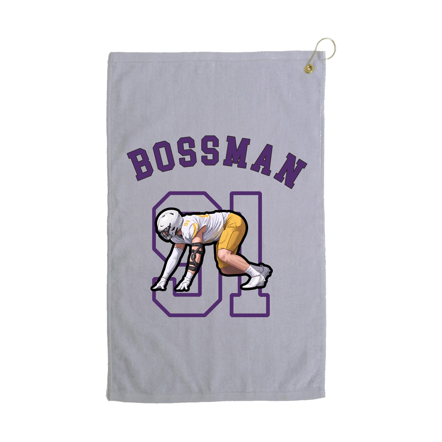 Golf Towel — Shirsey Arch in Grey