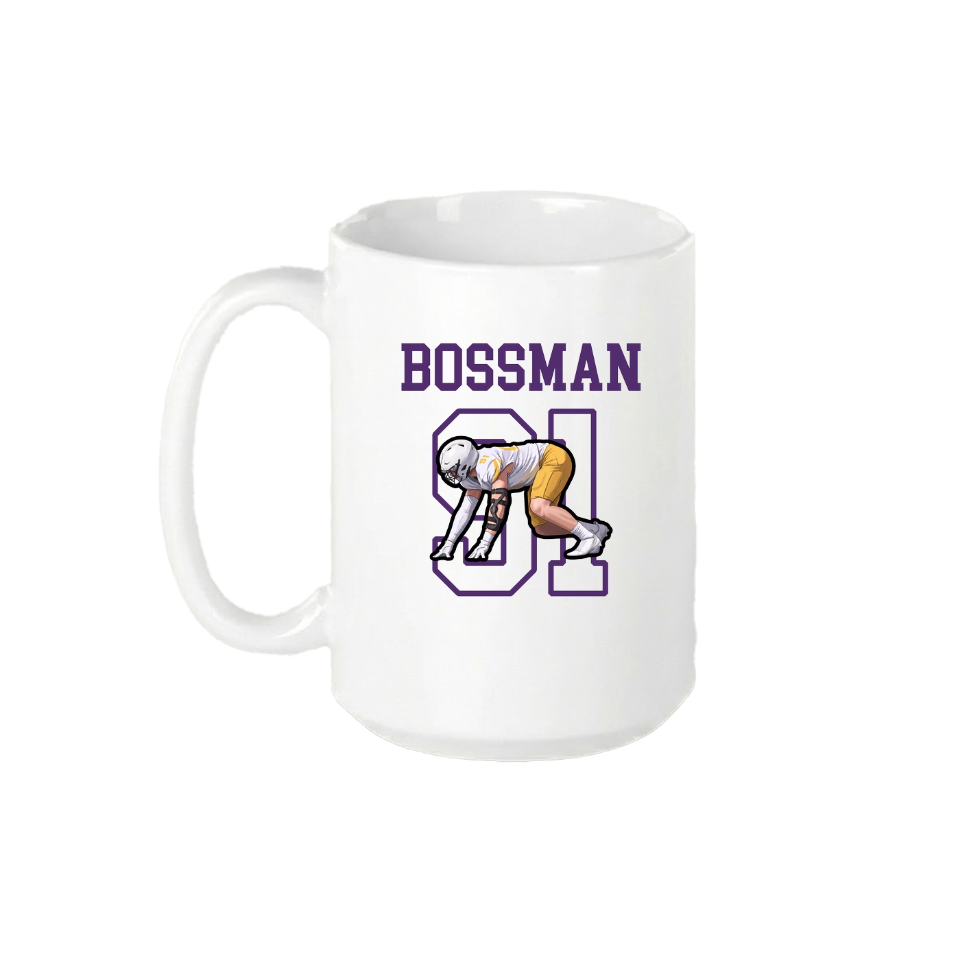 15oz Coffee Mug — Shirsey in White