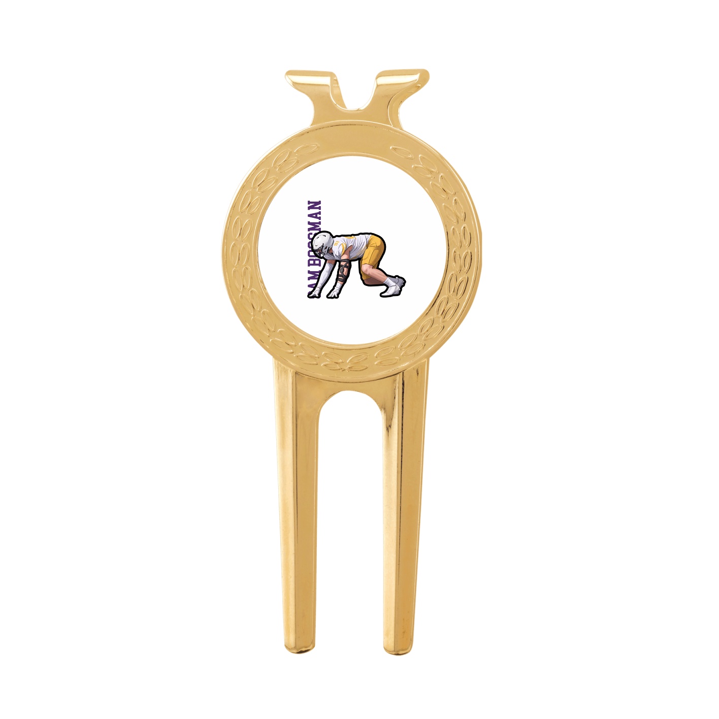 Divot Tool with Ball Marker — Name Vertical in Classic