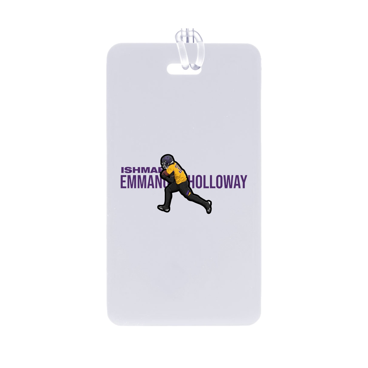Bag Tag — Player Name in Classic