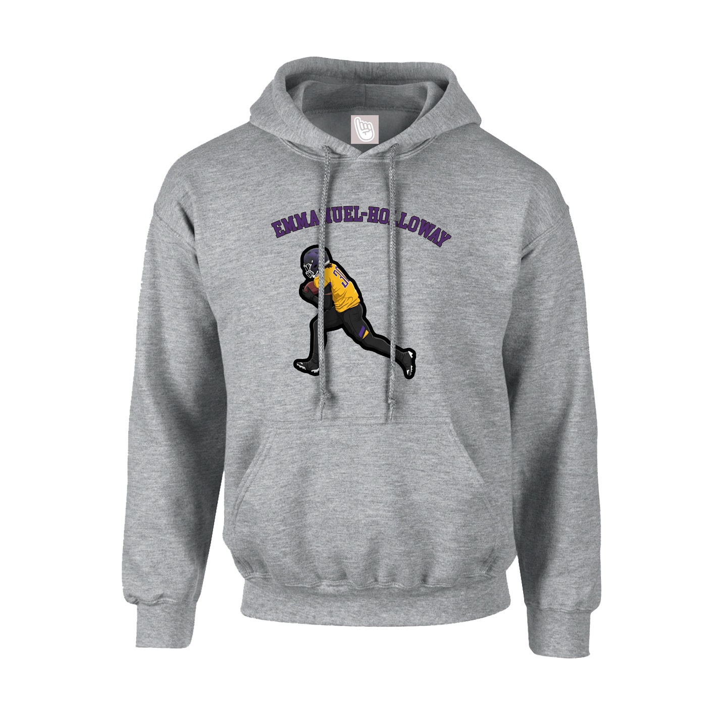 Youth Hoodie — Shirsey Arch in Grey