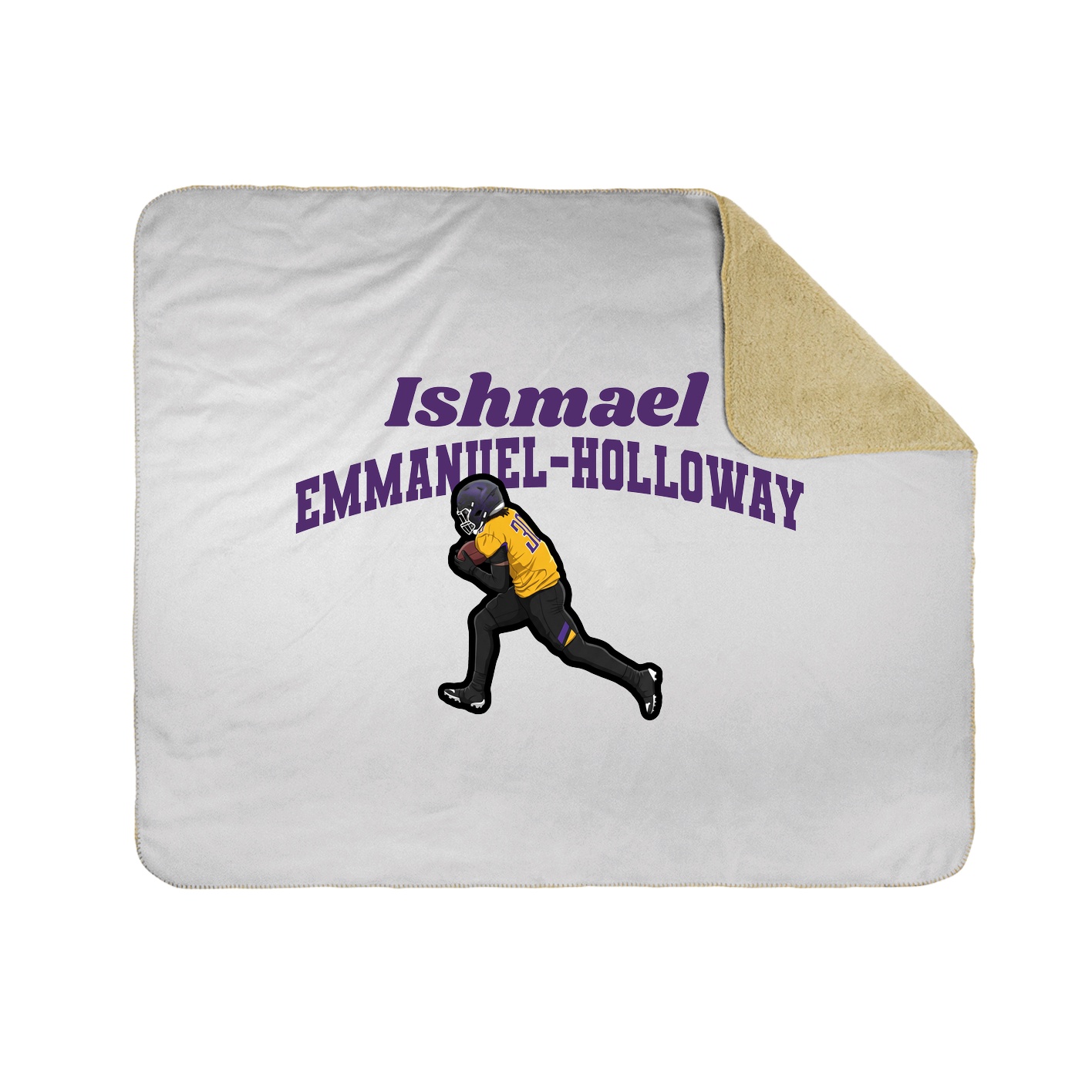 Throw Blanket — Signature Arch in White
