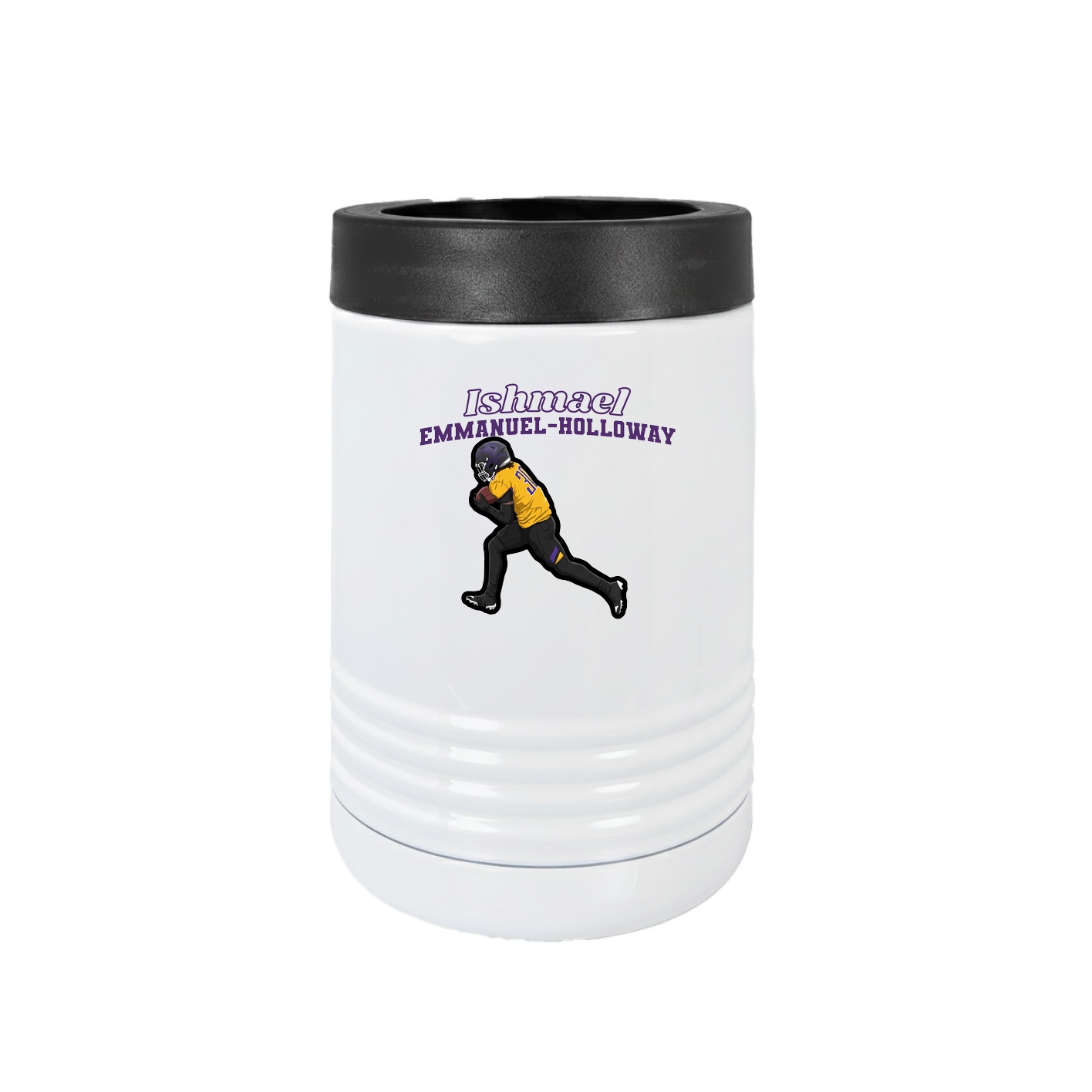 Beverage Holder — Name Arch in White