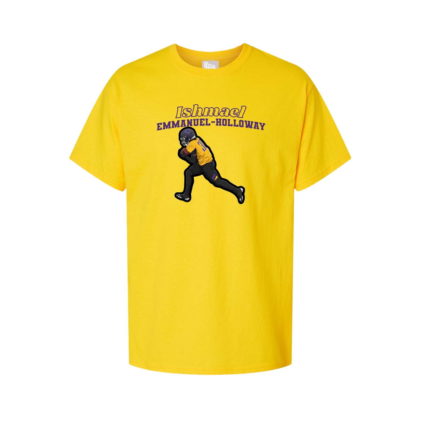 Tee — Name Arch in Gold