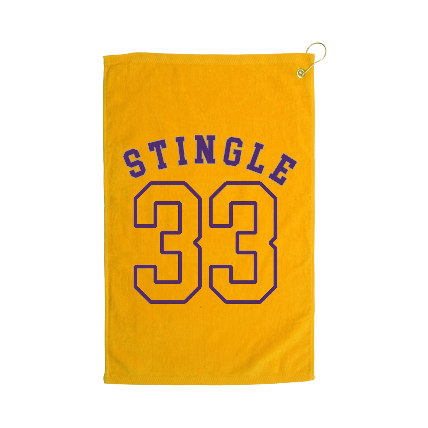 Golf Towel — Shirsey Arch in Gold