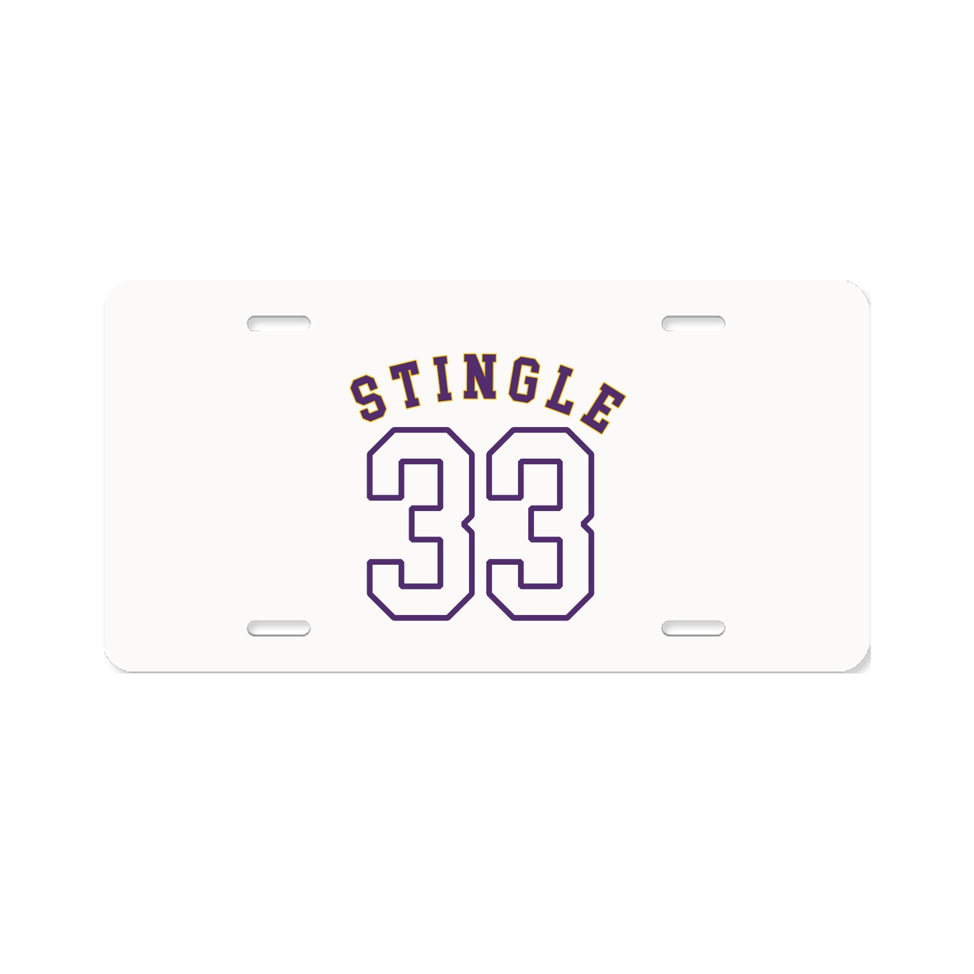 License Plate — Shirsey Arch in Classic