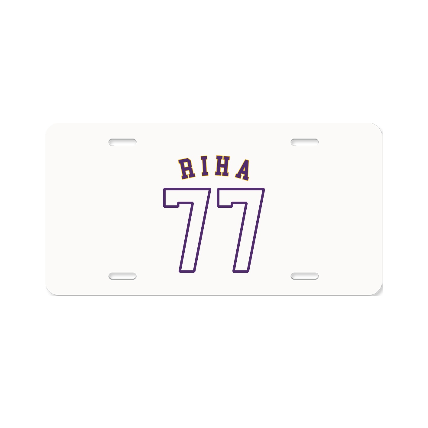 License Plate — Shirsey Arch in Classic