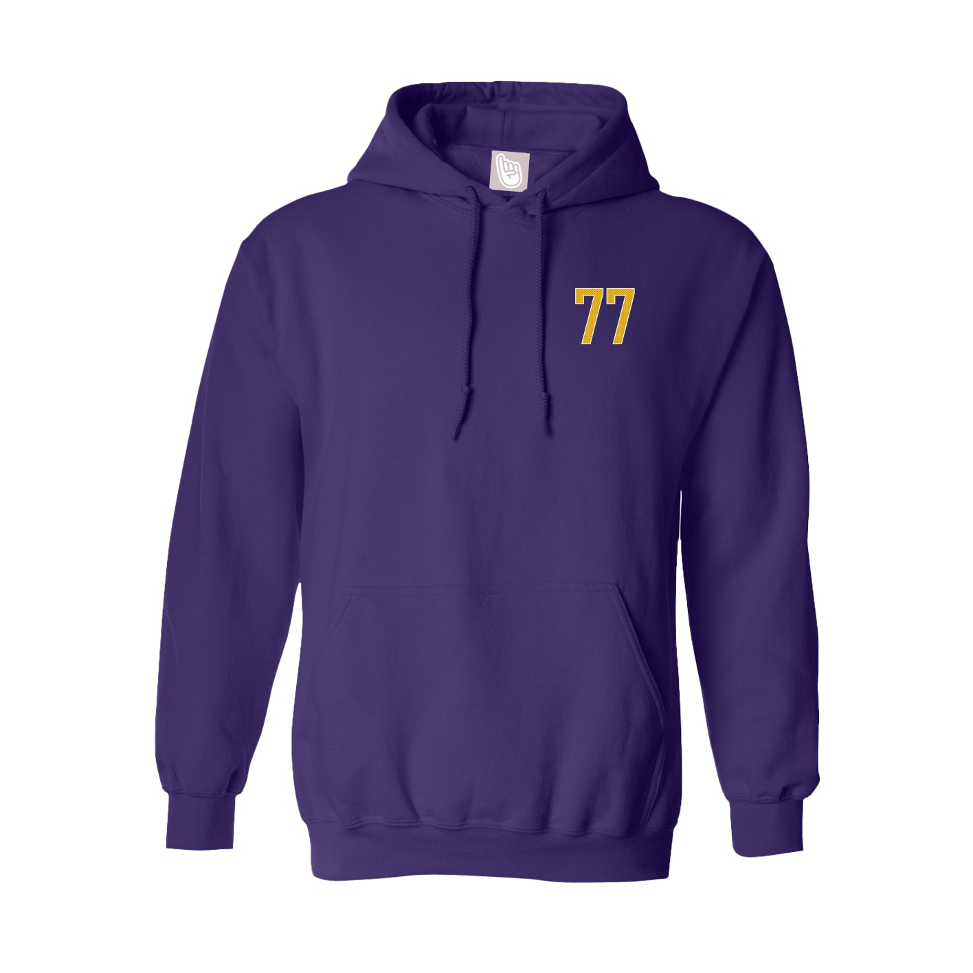 Hoodie — Front Shirsy in Purple