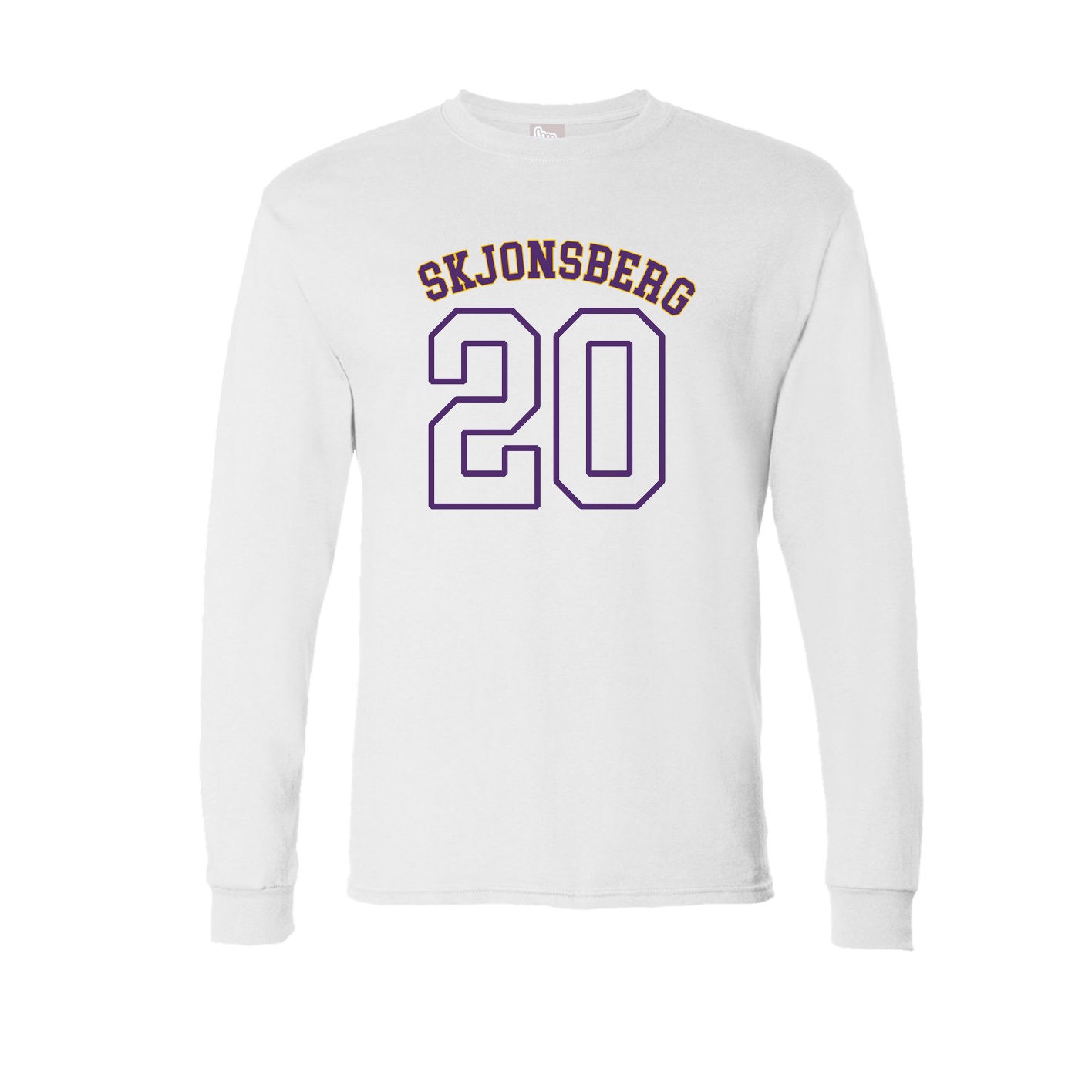 Long Sleeve Tee — Shirsey Arch in White