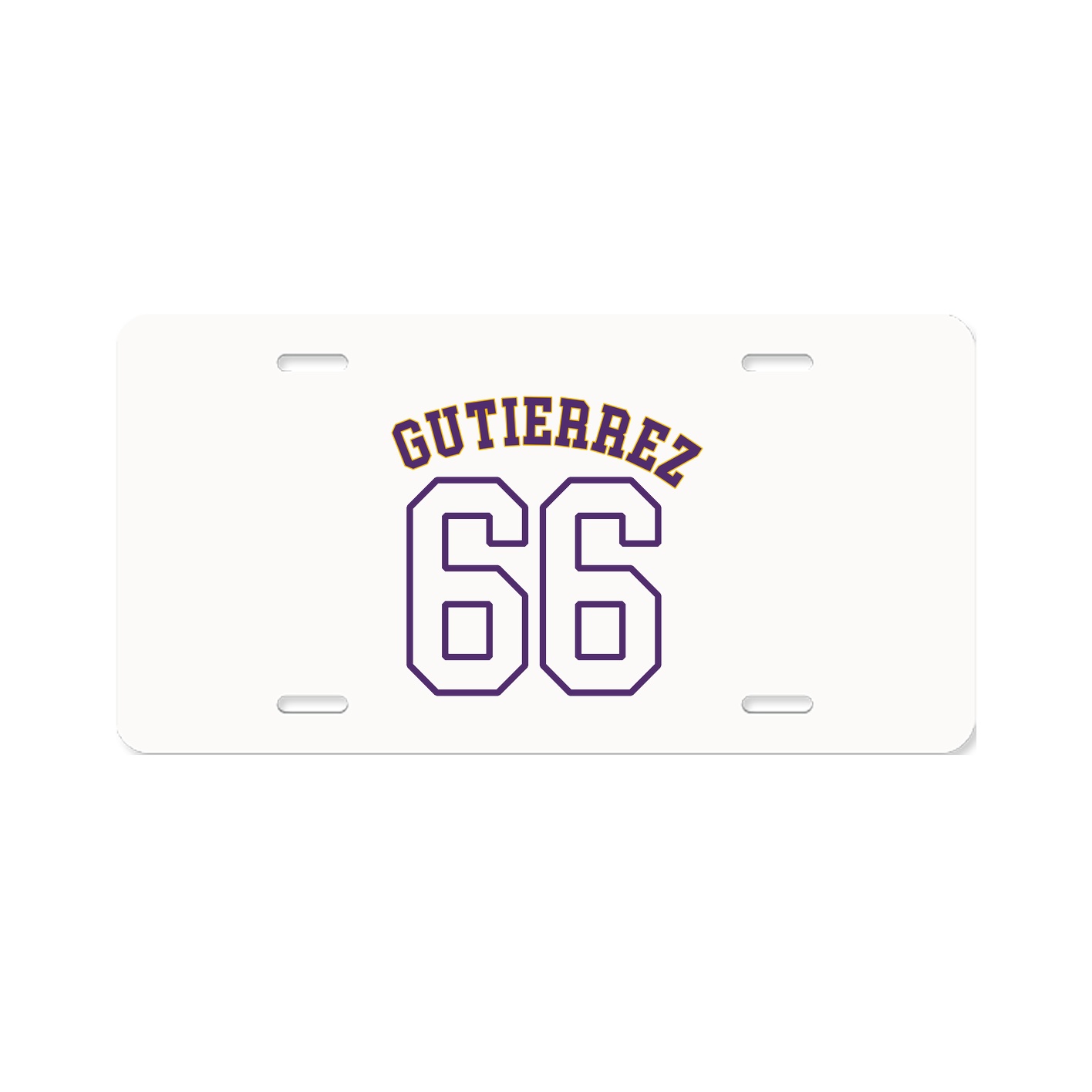 License Plate — Shirsey Arch in Classic