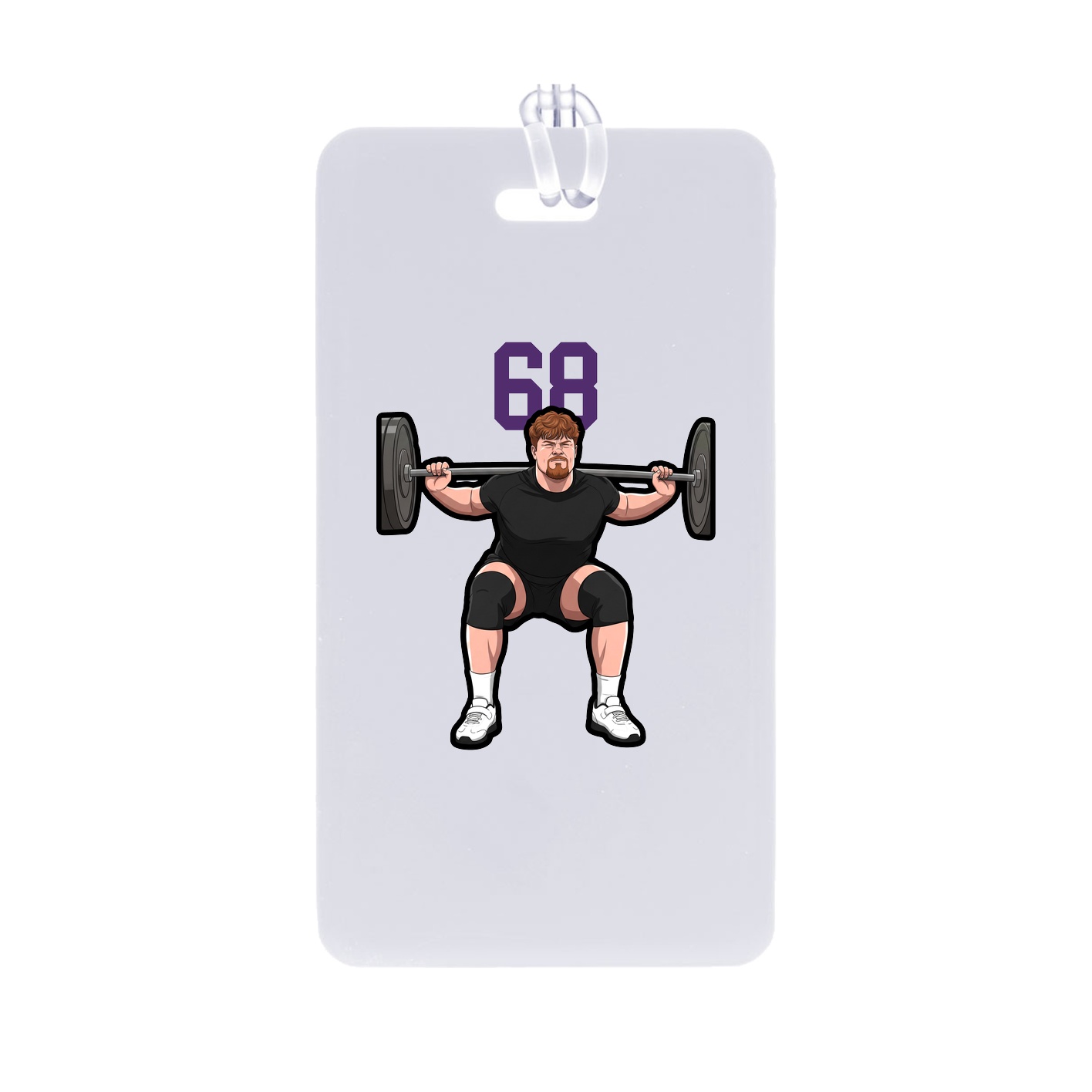 Bag Tag — Number Top in Classic