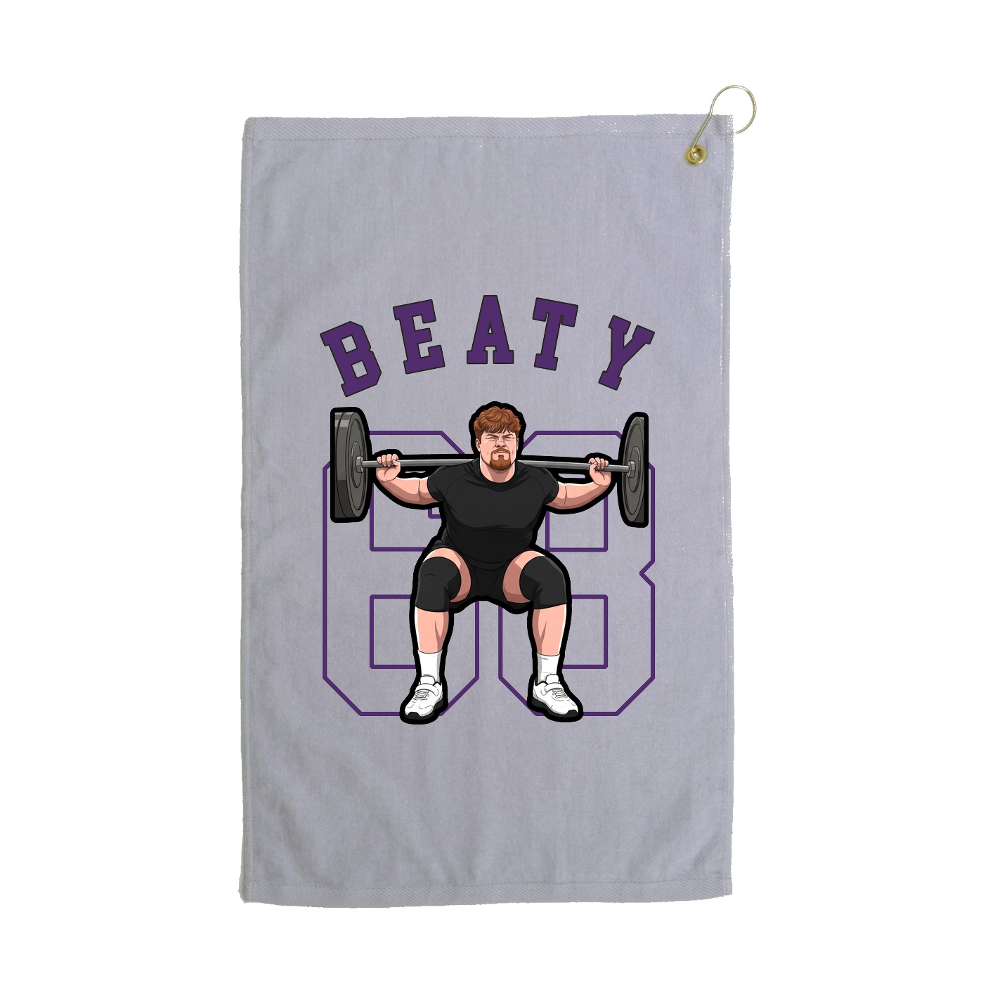 Golf Towel — Shirsey Arch in Grey