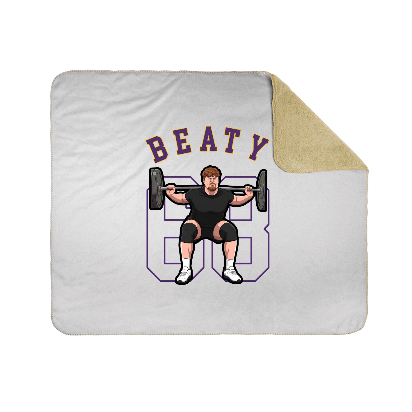 Throw Blanket — Shirsey Arch in White