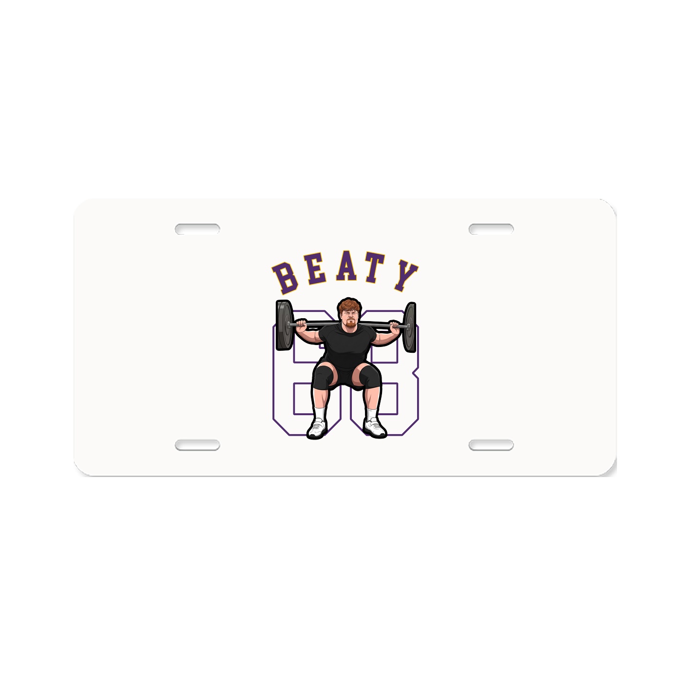 License Plate — Shirsey Arch in Classic