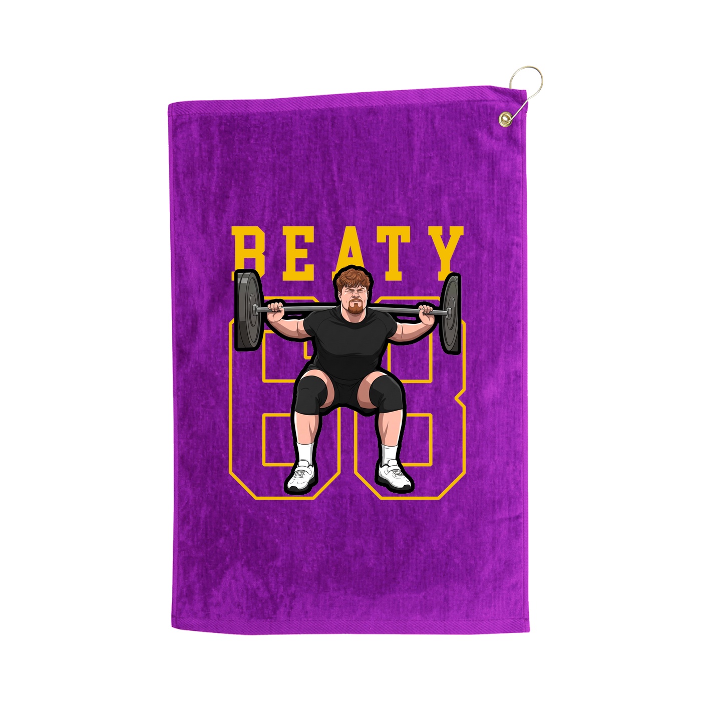 Golf Towel — Shirsey in Purple
