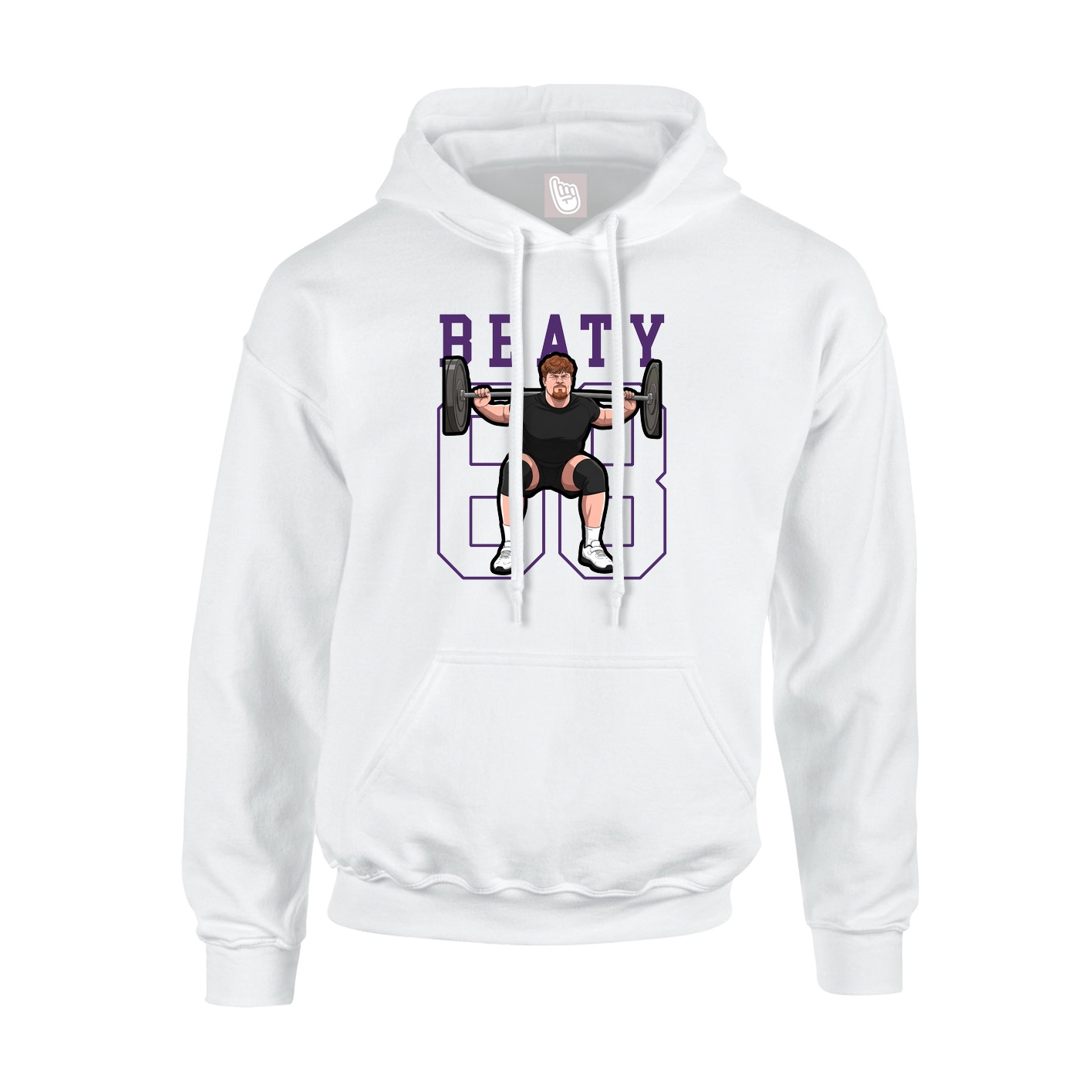 Youth Hoodie — Shirsey in White