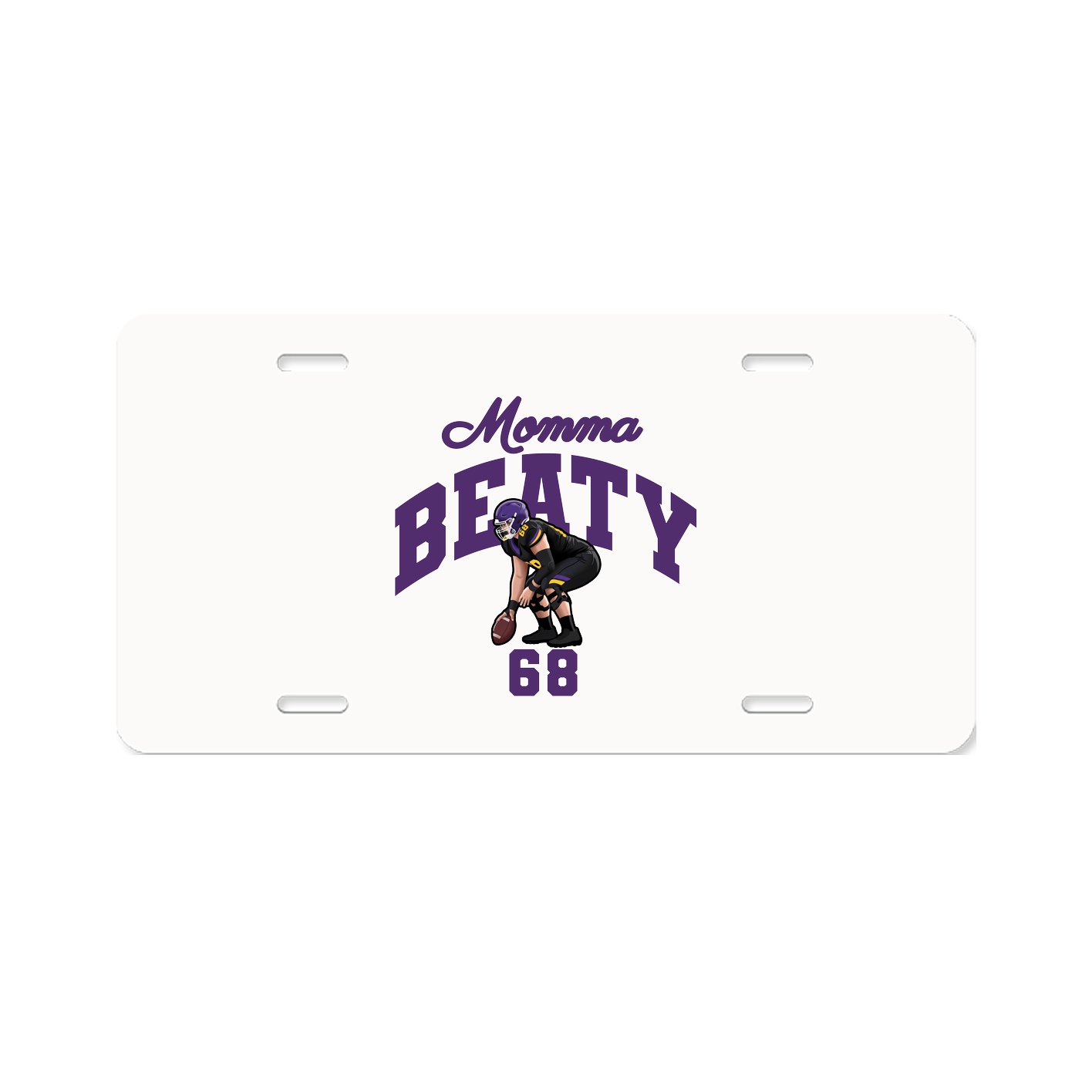 License Plate — Mothers Day Arch in Classic