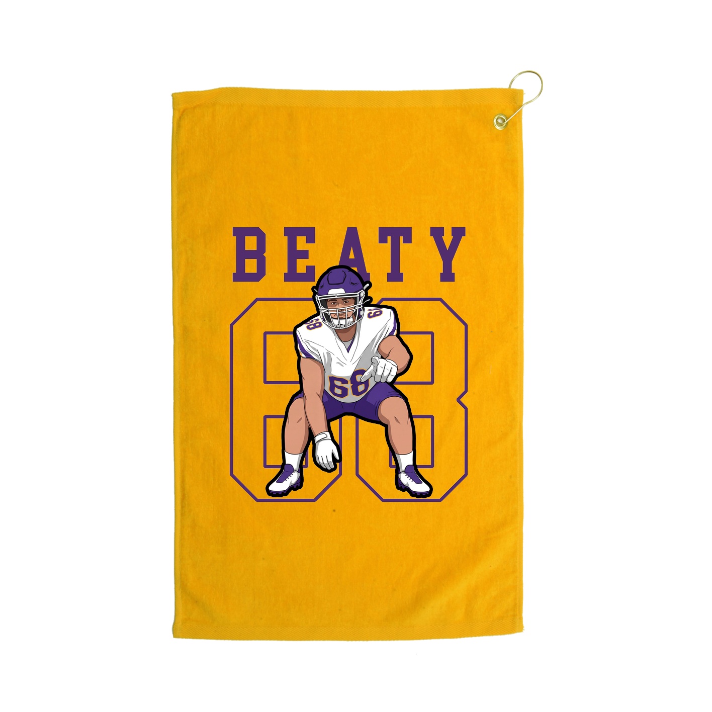 Golf Towel — Shirsey in Gold