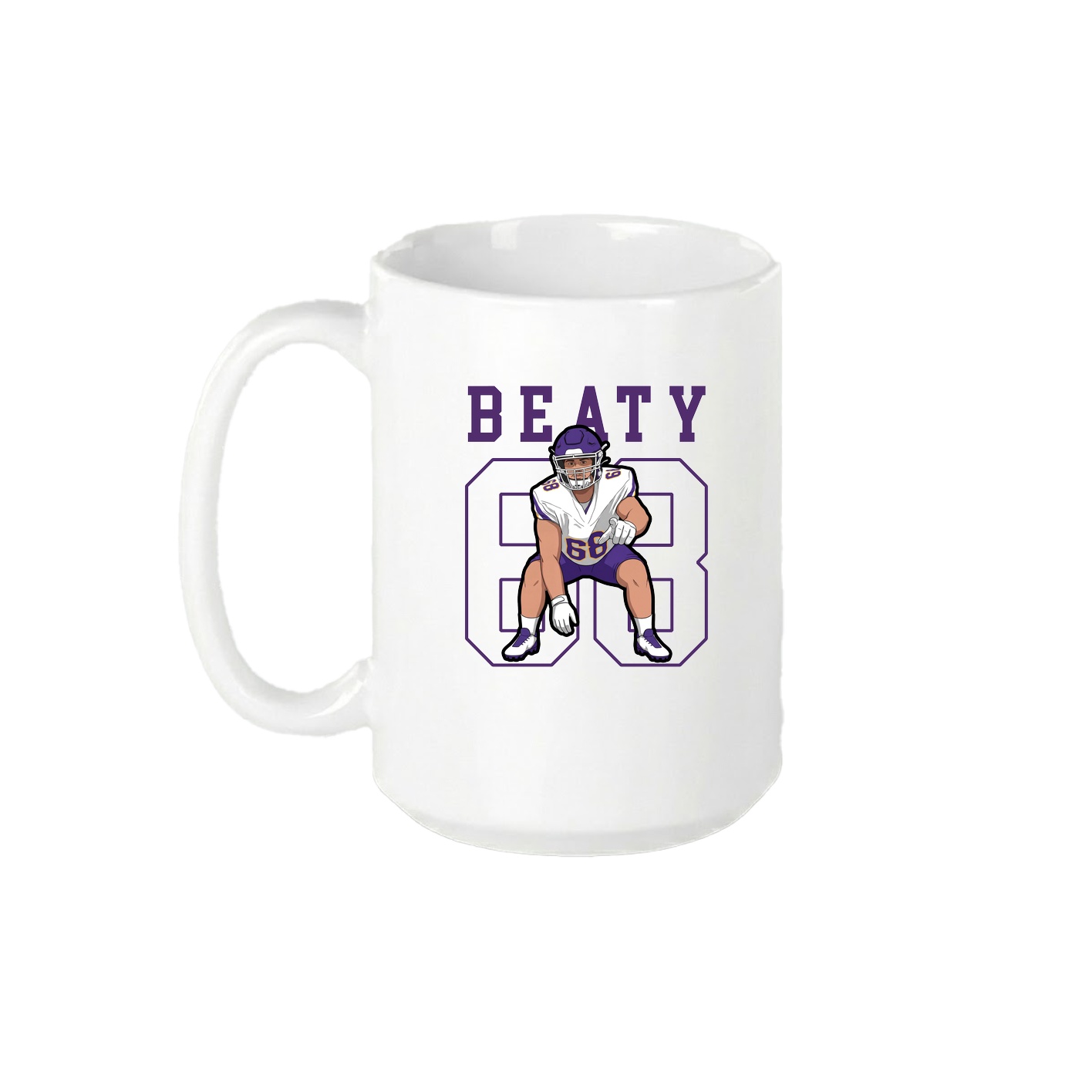 15oz Coffee Mug — Shirsey in White