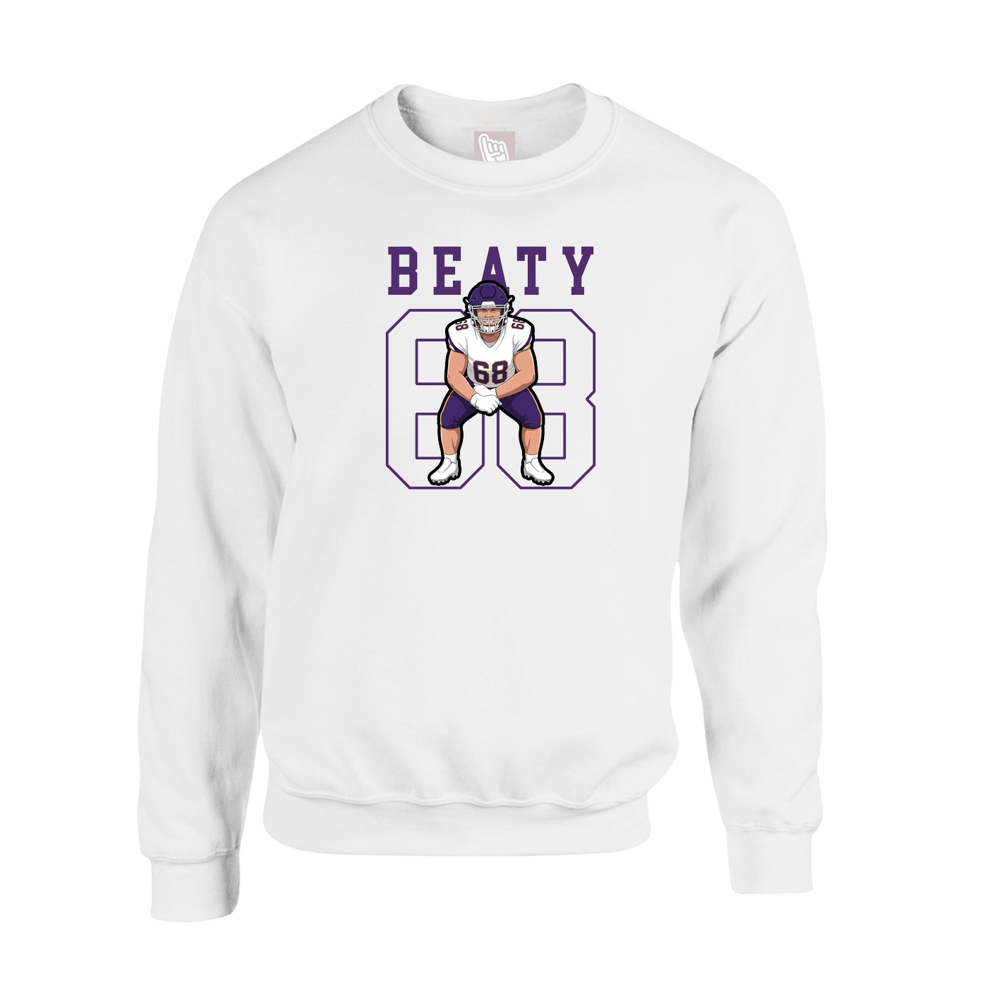 Fleece Crew — Shirsey in White