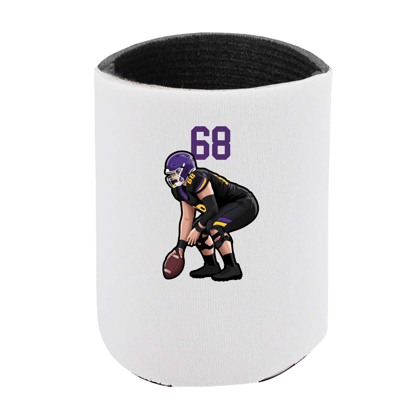Can Holder — Number Top in White