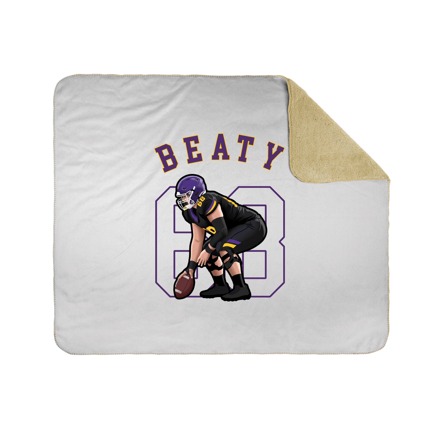 Throw Blanket — Shirsey Arch in White