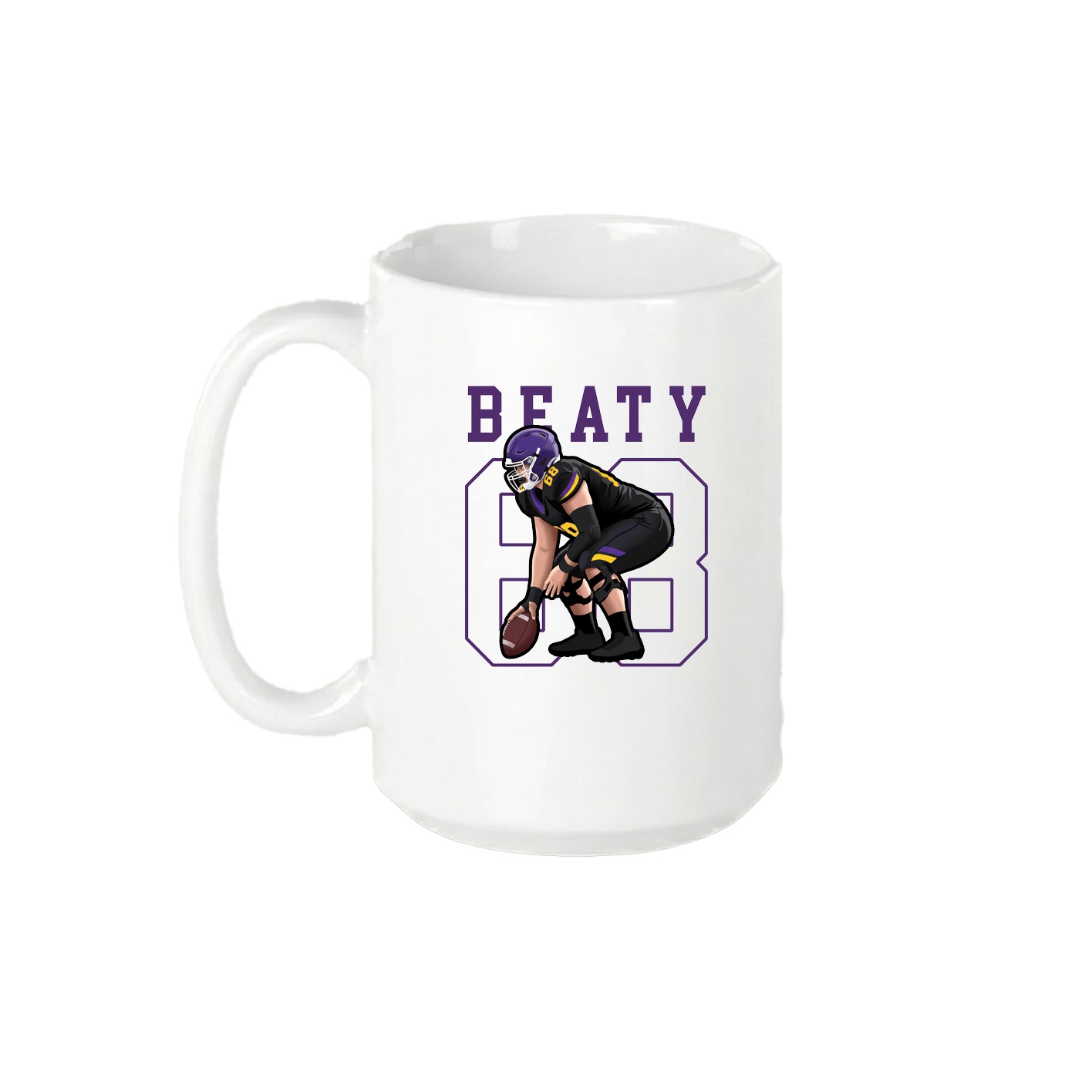 15oz Coffee Mug — Shirsey in White