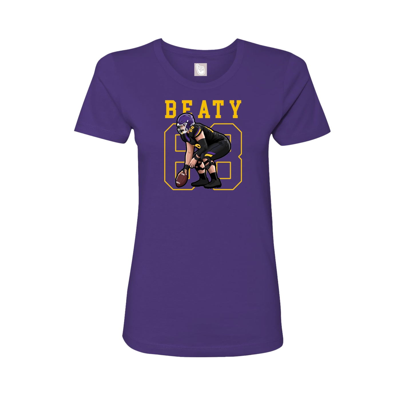 Fitted Women's Tee — Shirsey in Purple