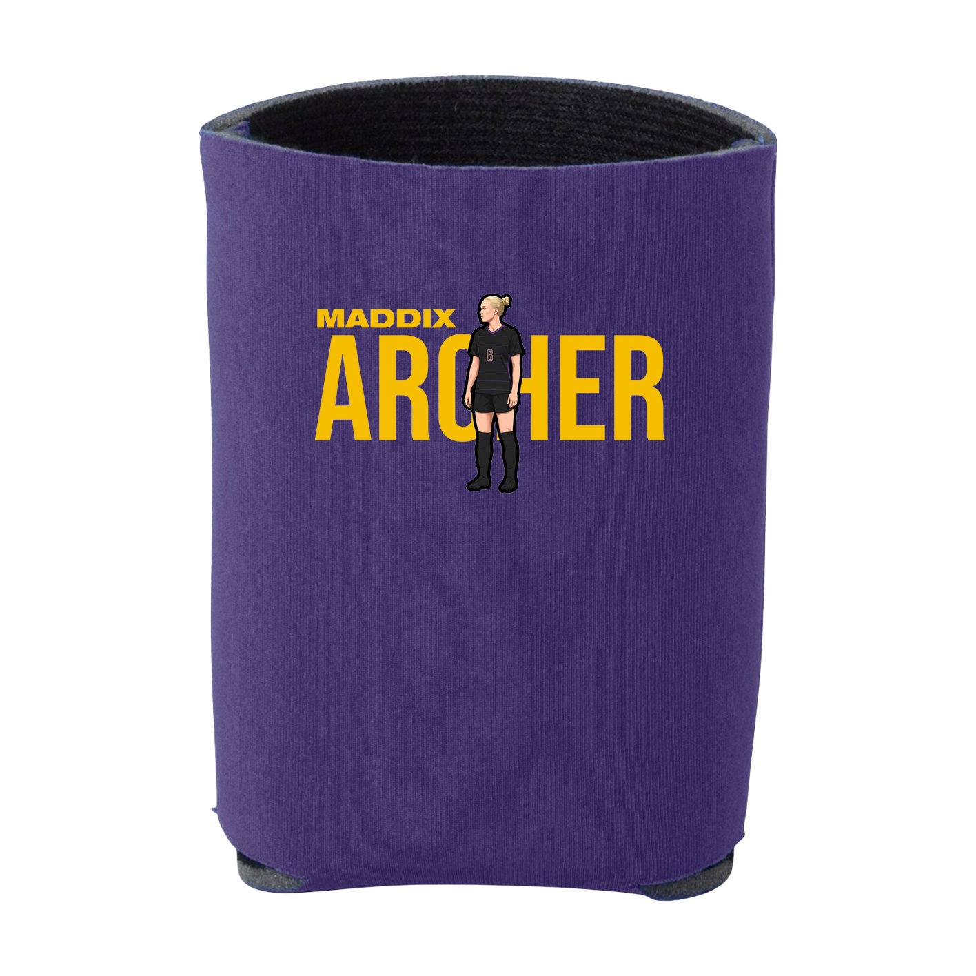 Can Holder — Player Name in Purple