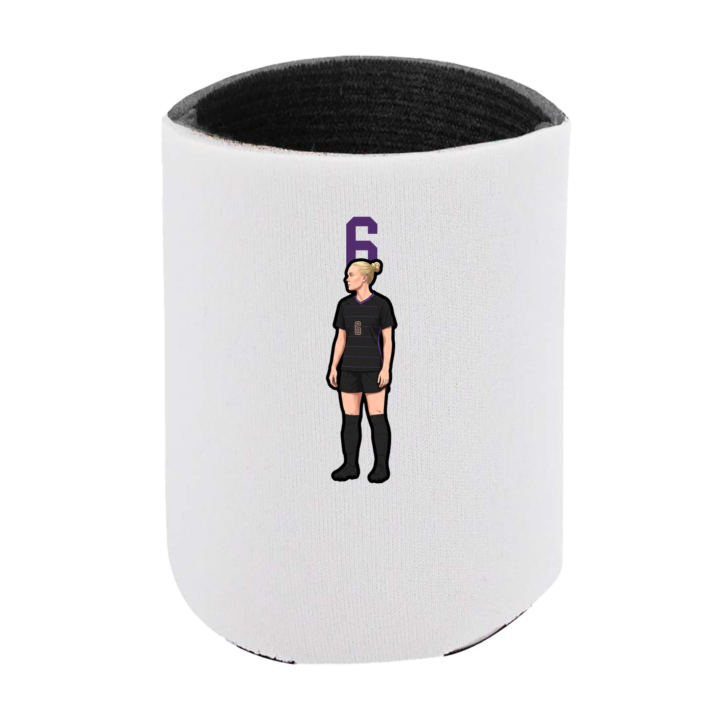 Can Holder — Number Top in White