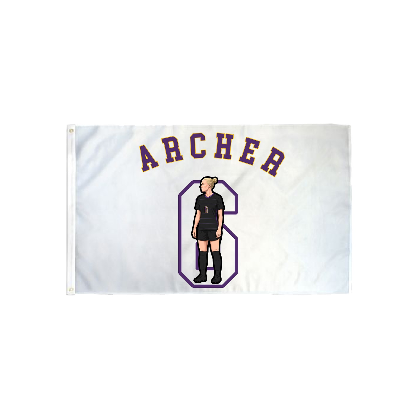 3x5 Flag — Shirsey Arch in Classic