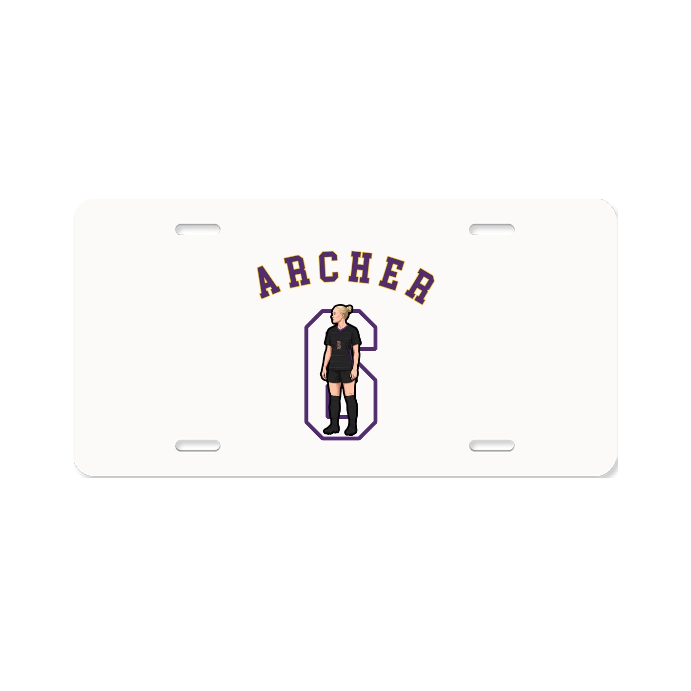 License Plate — Shirsey Arch in Classic