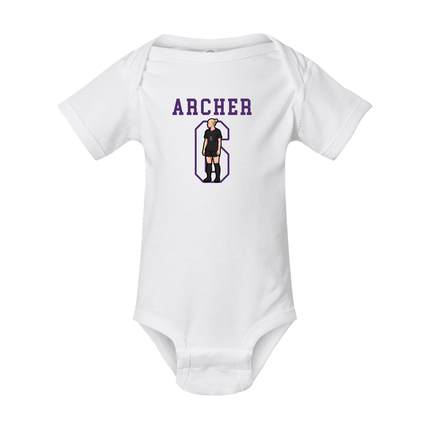 Baby Onesie — Shirsey in White
