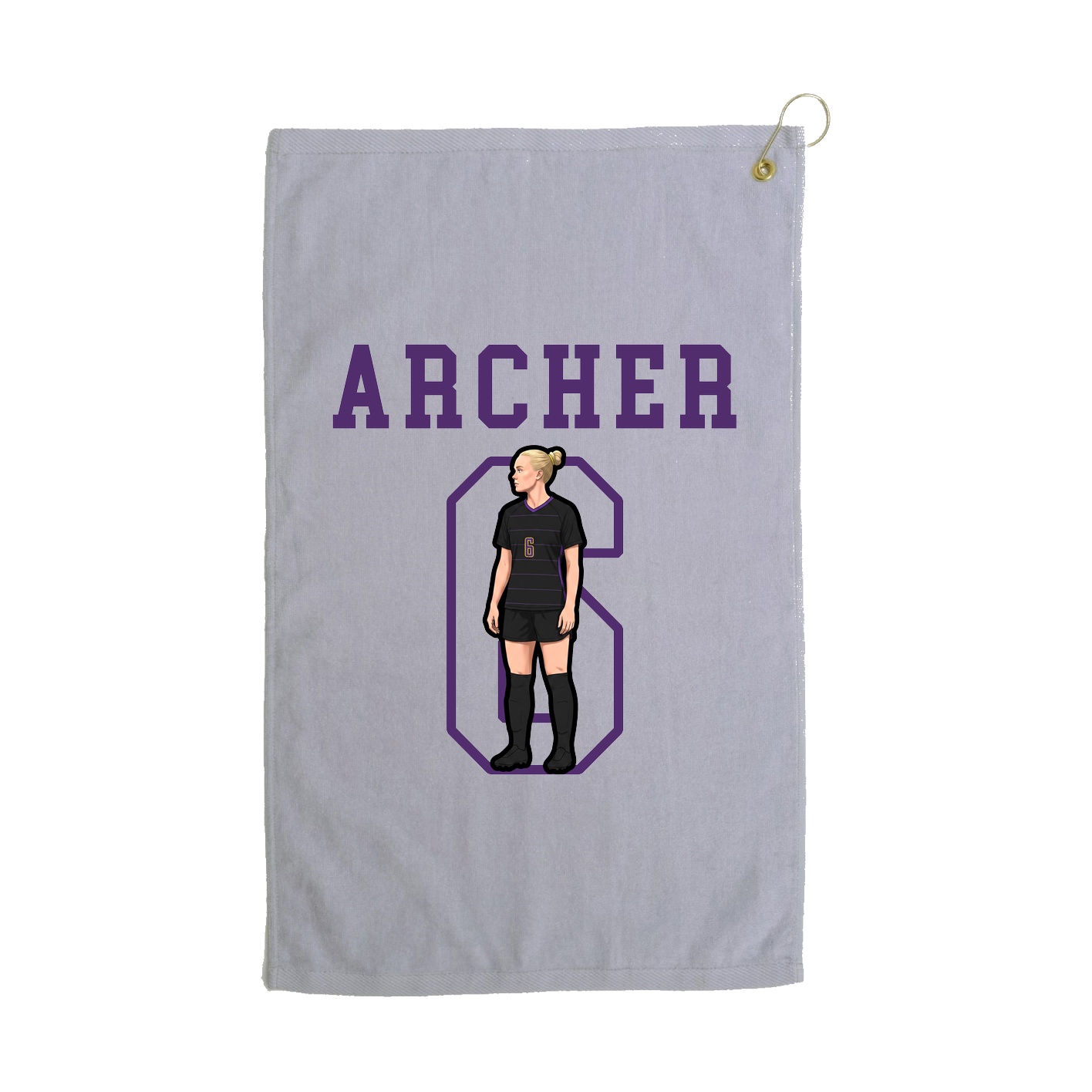 Golf Towel — Shirsey in Grey