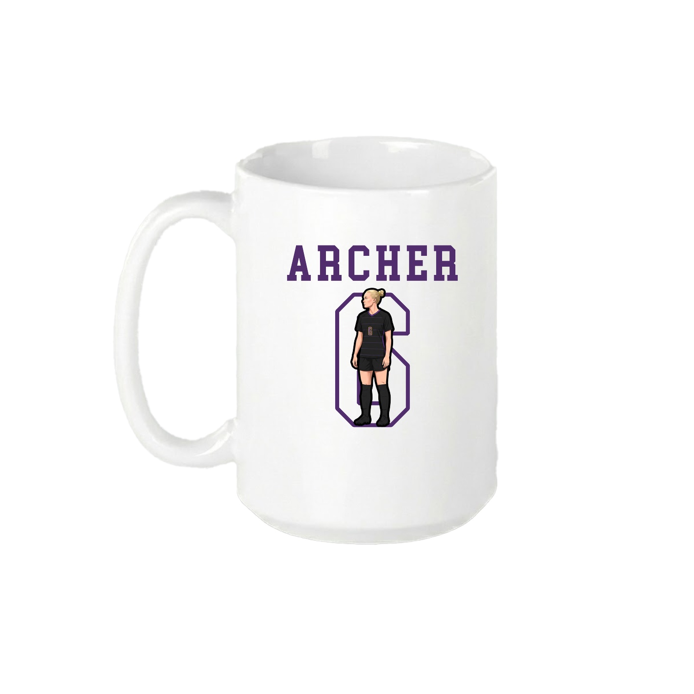 15oz Coffee Mug — Shirsey in White